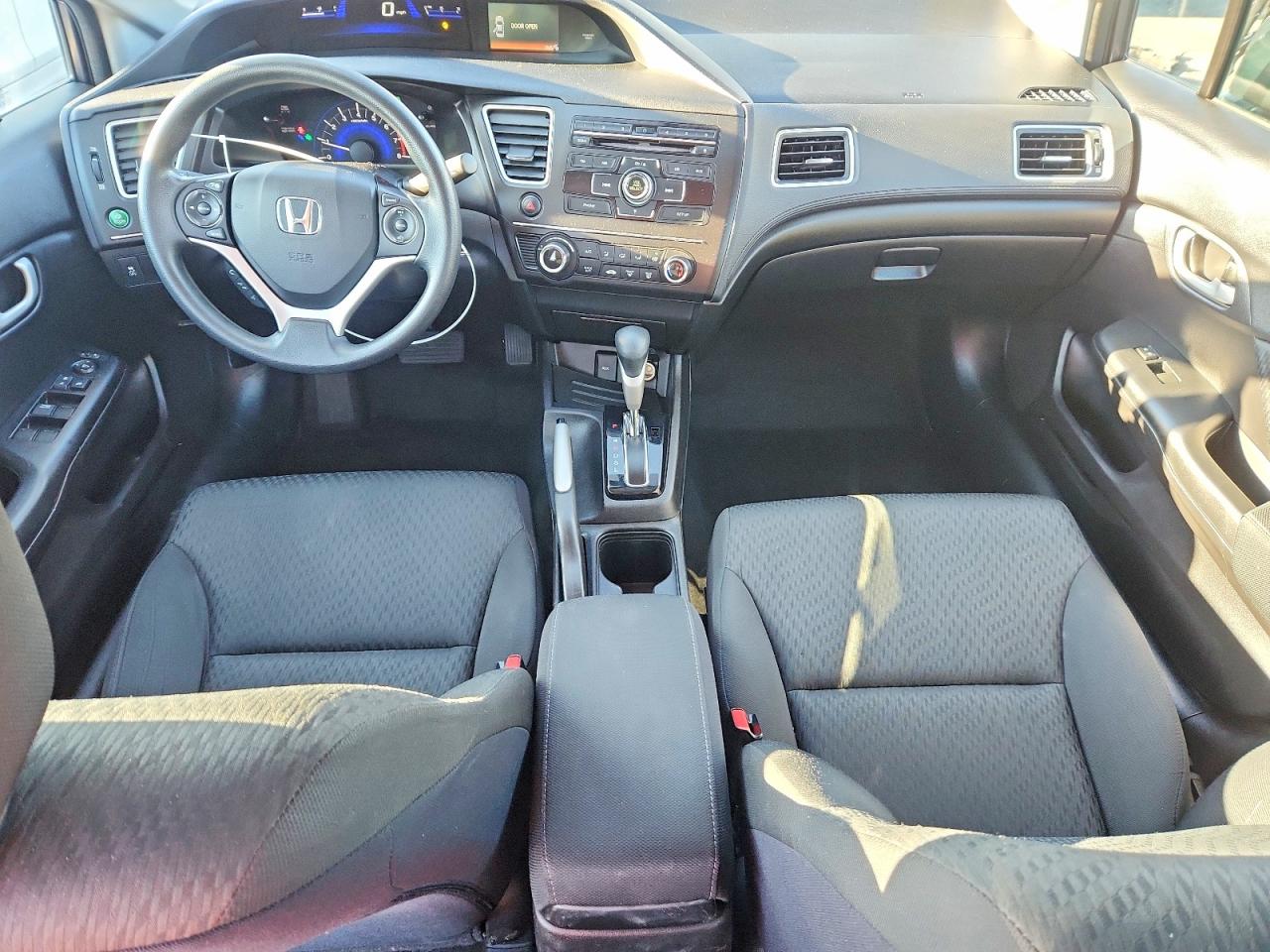 2015 Honda Civic Lx Gray vin: 19XFB2F5XFE094309