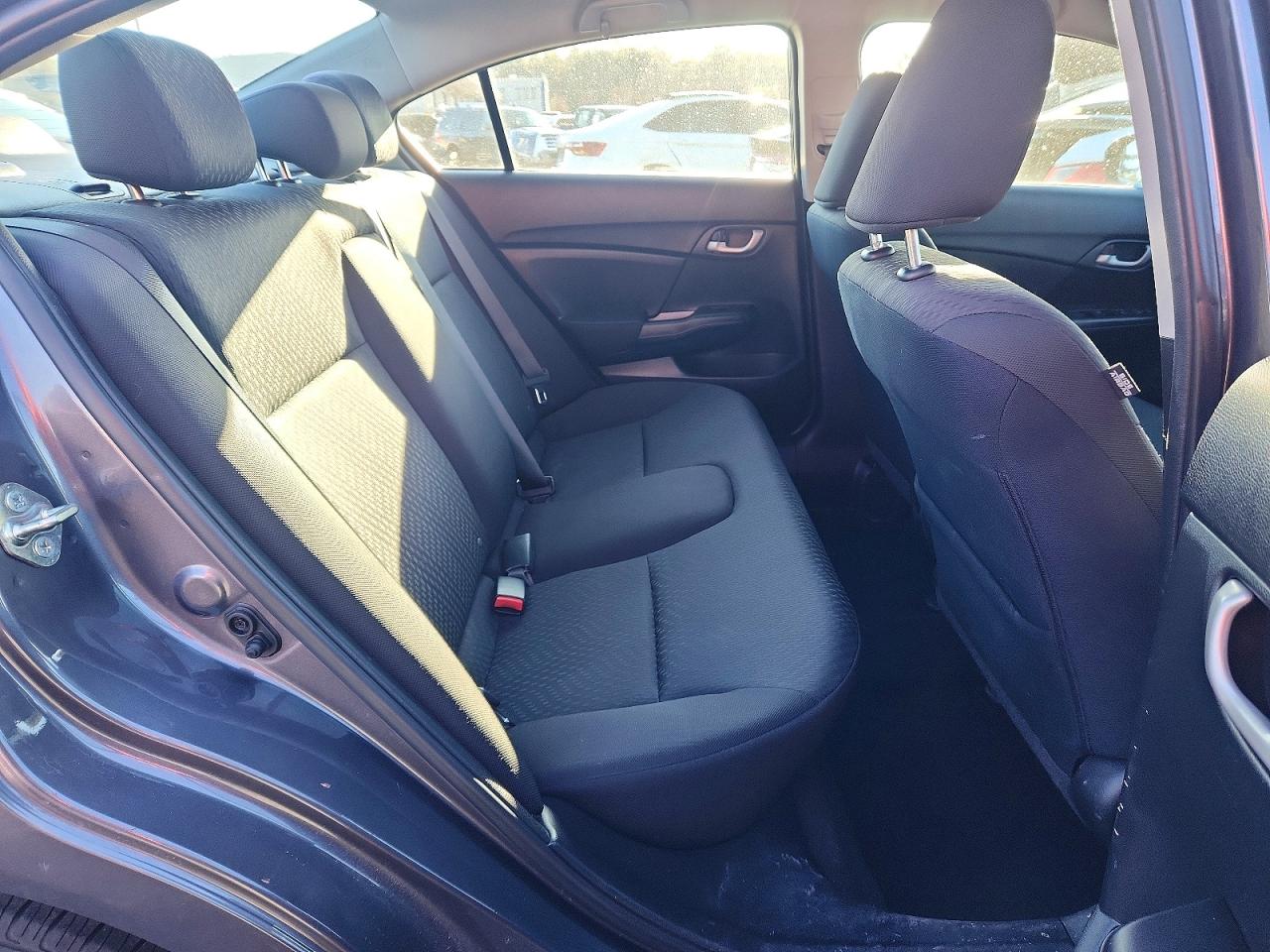 2015 Honda Civic Lx Gray vin: 19XFB2F5XFE094309