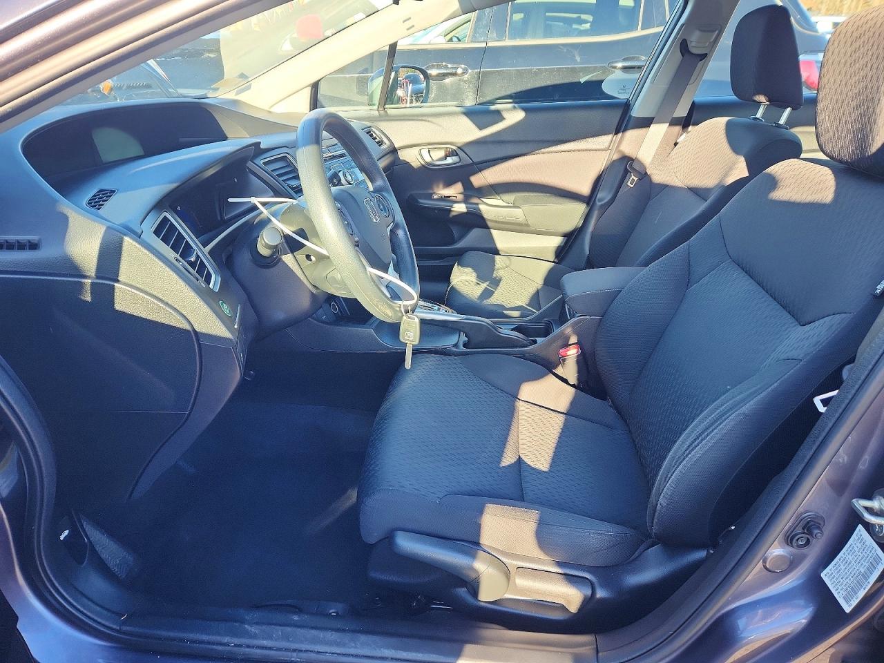 2015 Honda Civic Lx Gray vin: 19XFB2F5XFE094309
