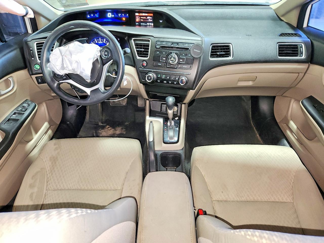 2015 Honda Civic Lx Белый vin: 19XFB2F5XFE101615