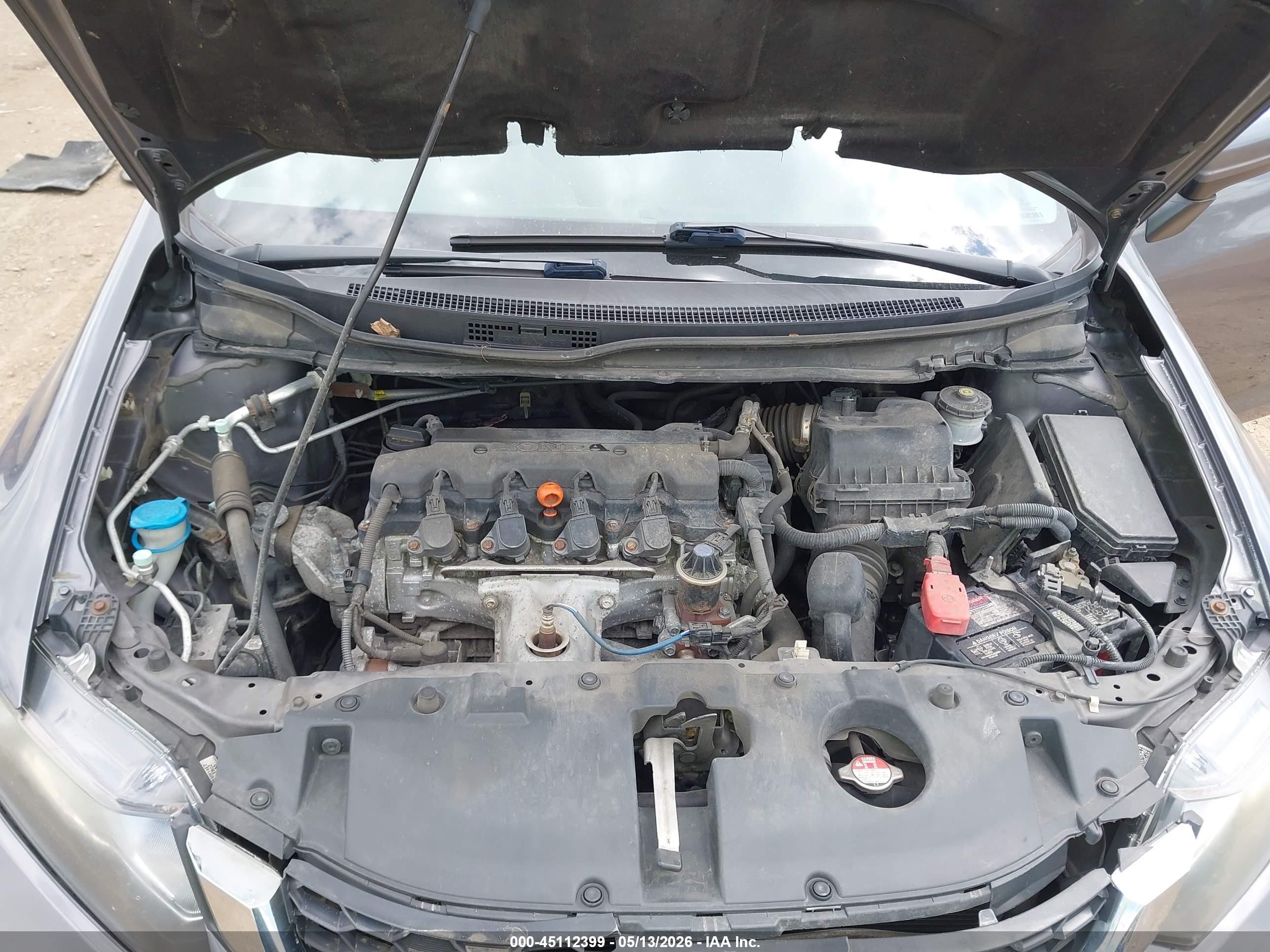 2015 Honda Civic Lx Gray vin: 19XFB2F5XFE102263
