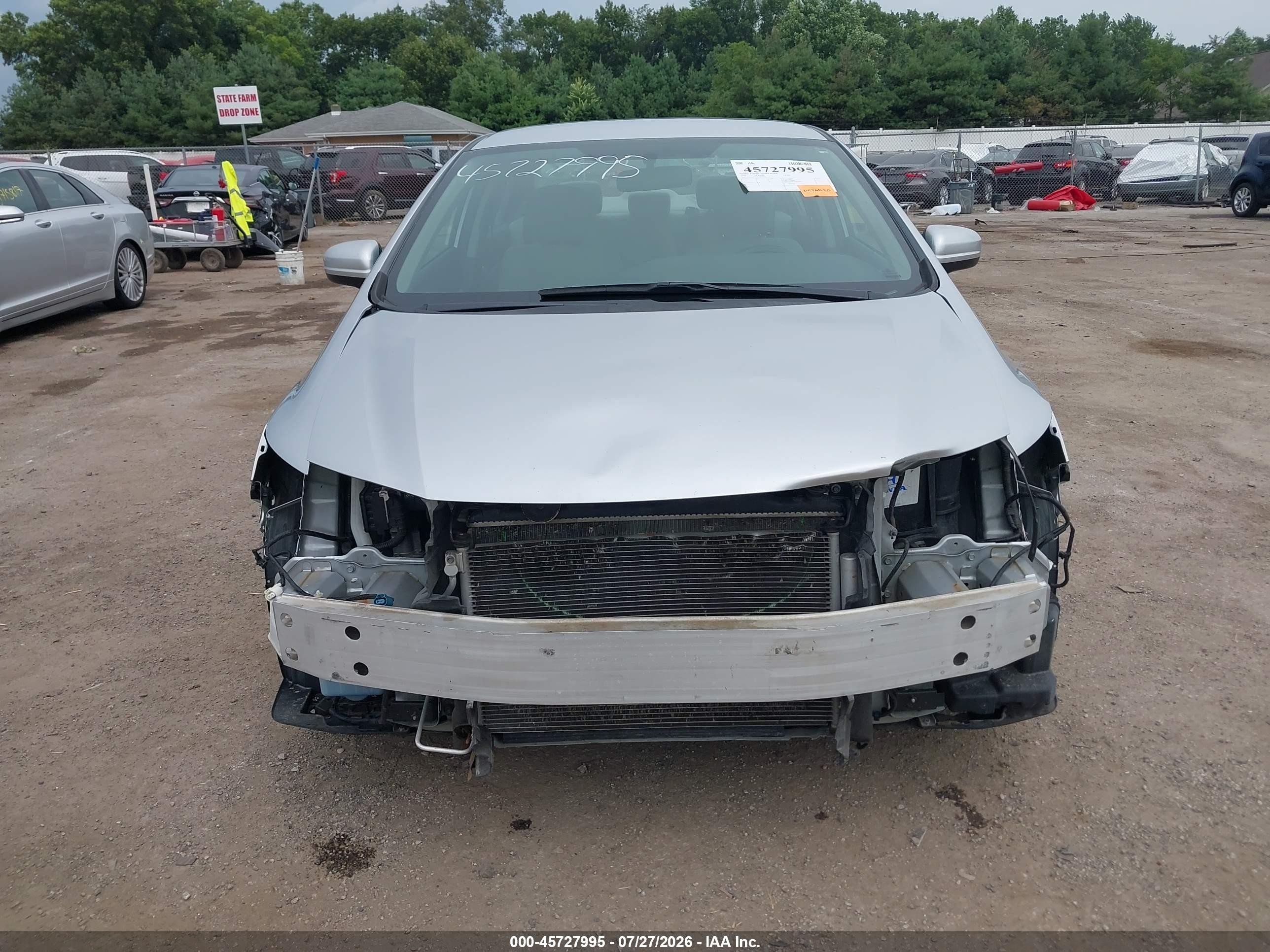 2015 Honda Civic Lx Silver vin: 19XFB2F5XFE112369