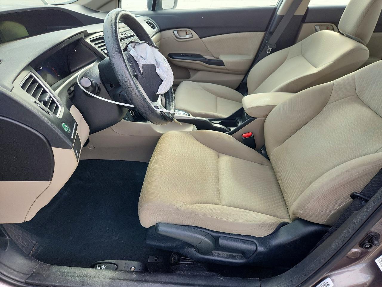 2015 Honda Civic Lx Серый vin: 19XFB2F5XFE113537