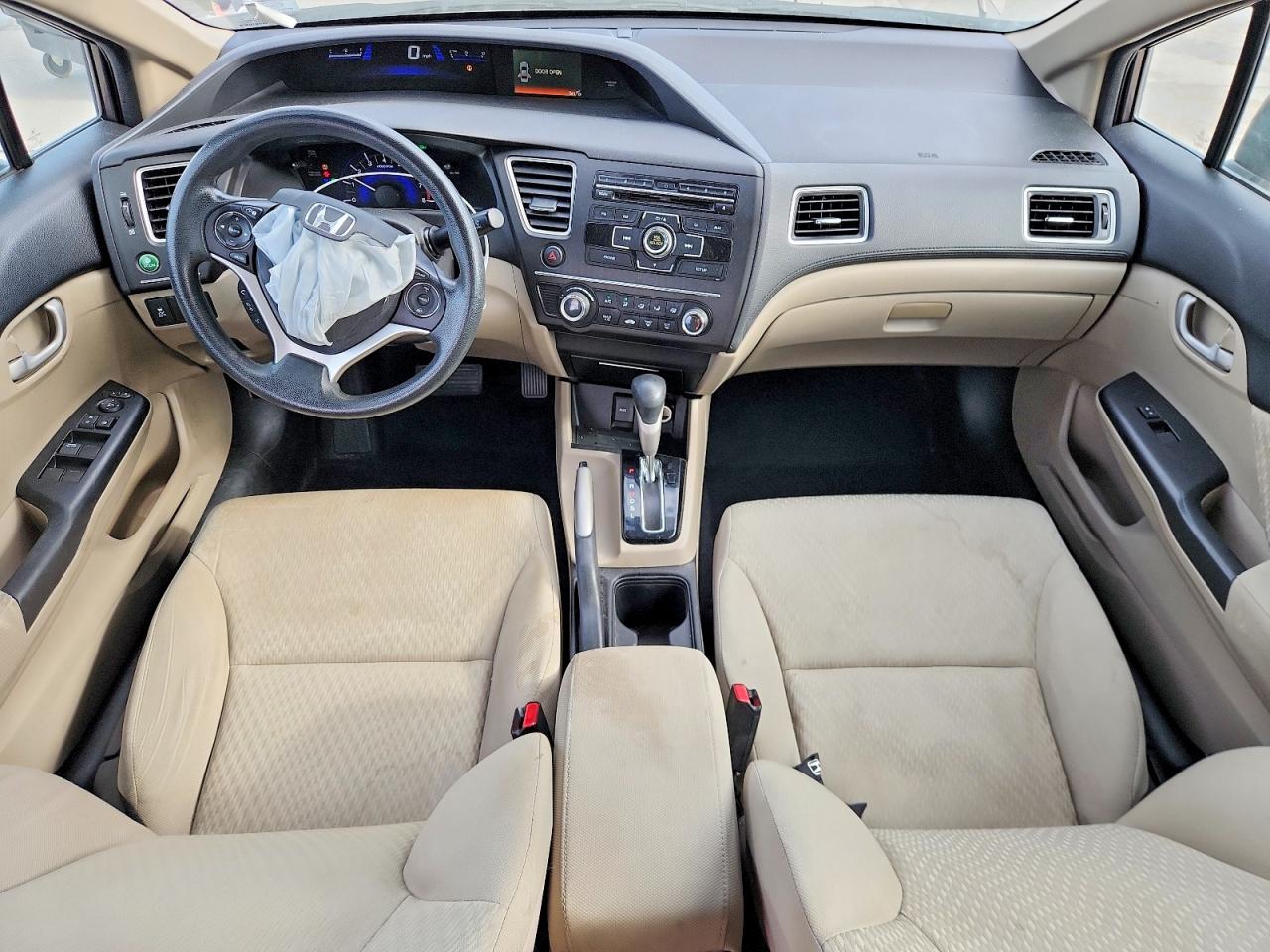 2015 Honda Civic Lx Серый vin: 19XFB2F5XFE113537
