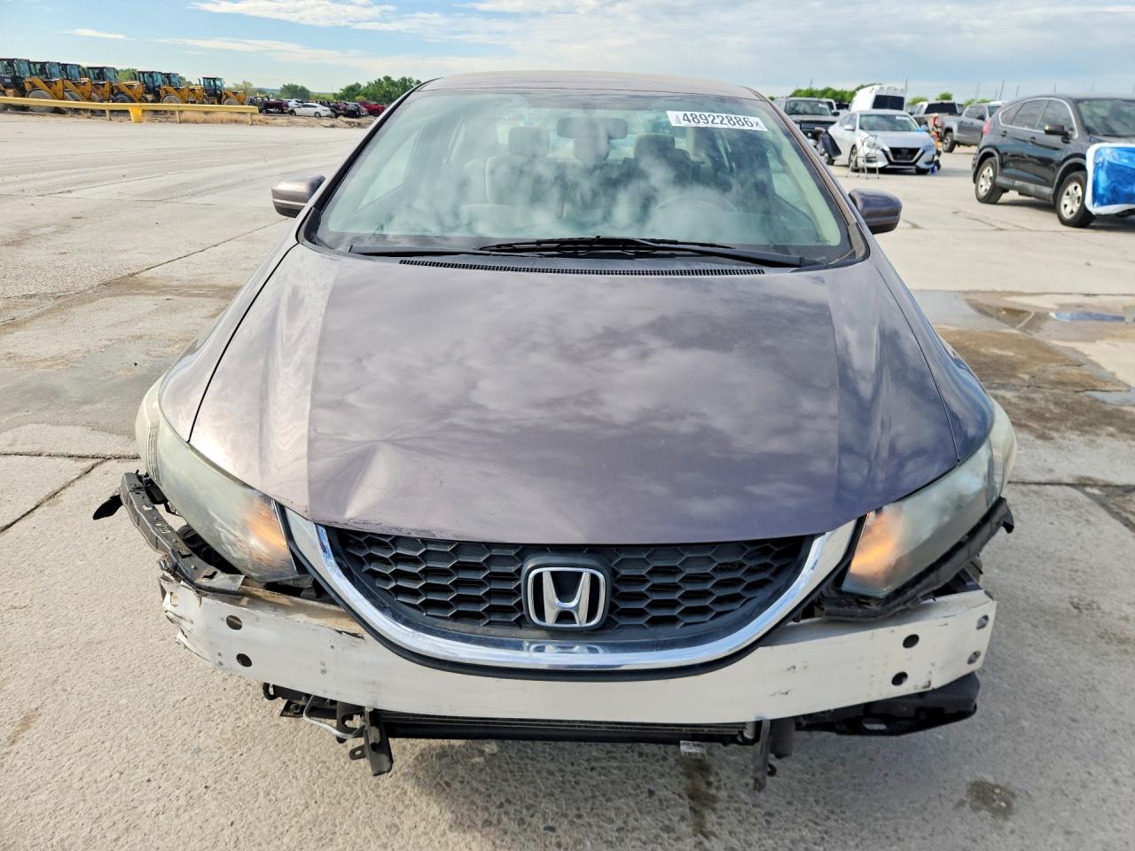 2015 Honda Civic Lx Серый vin: 19XFB2F5XFE113537