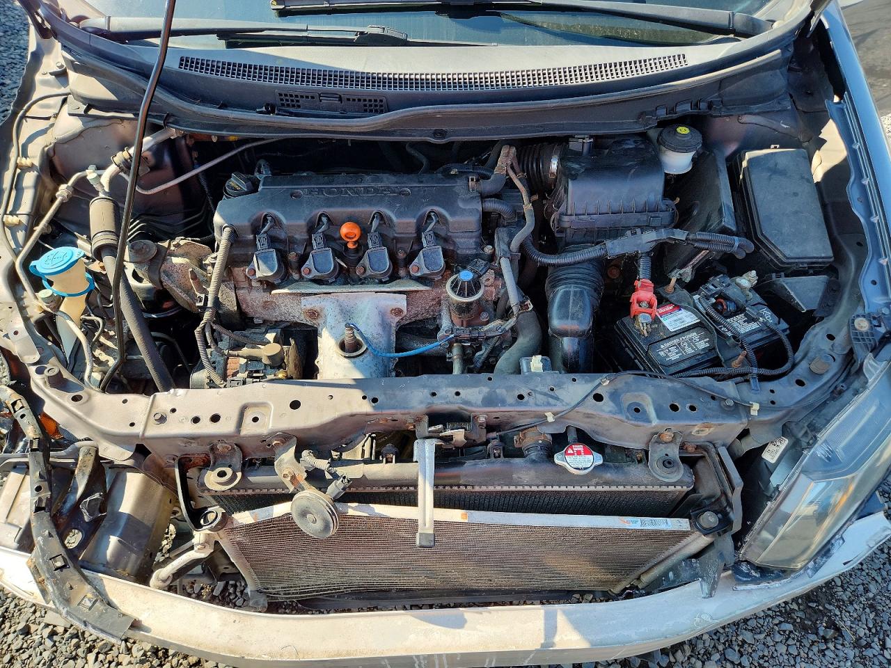 2015 Honda Civic Lx Серый vin: 19XFB2F5XFE204064