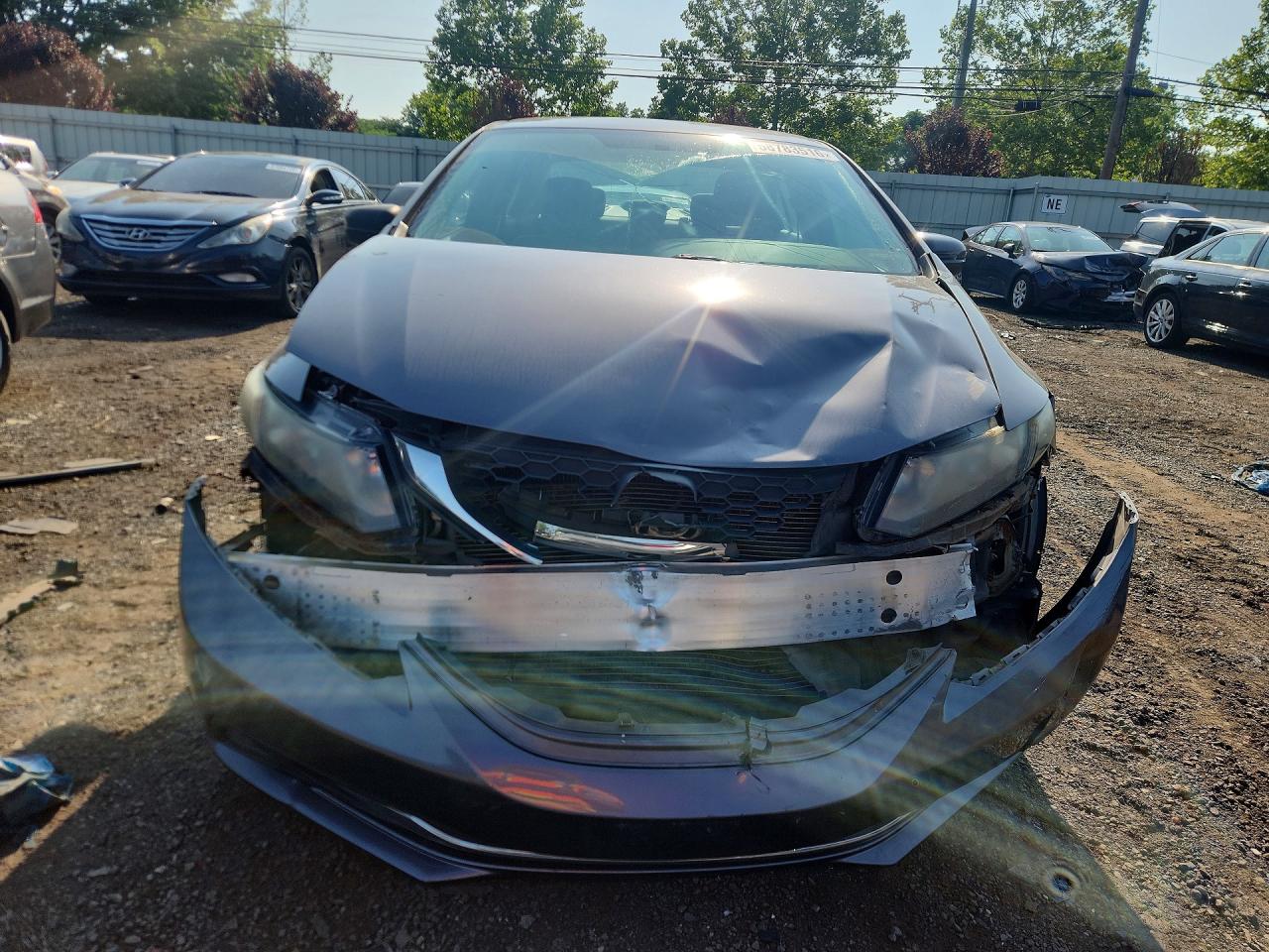 2015 Honda Civic Lx Gray vin: 19XFB2F5XFE219356