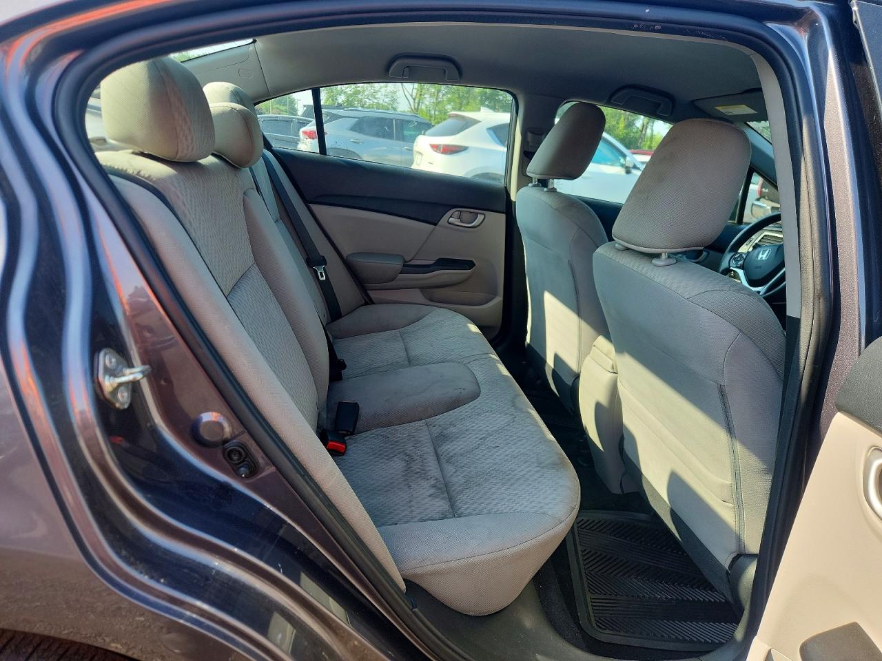 2015 Honda Civic Lx Gray vin: 19XFB2F5XFE219356