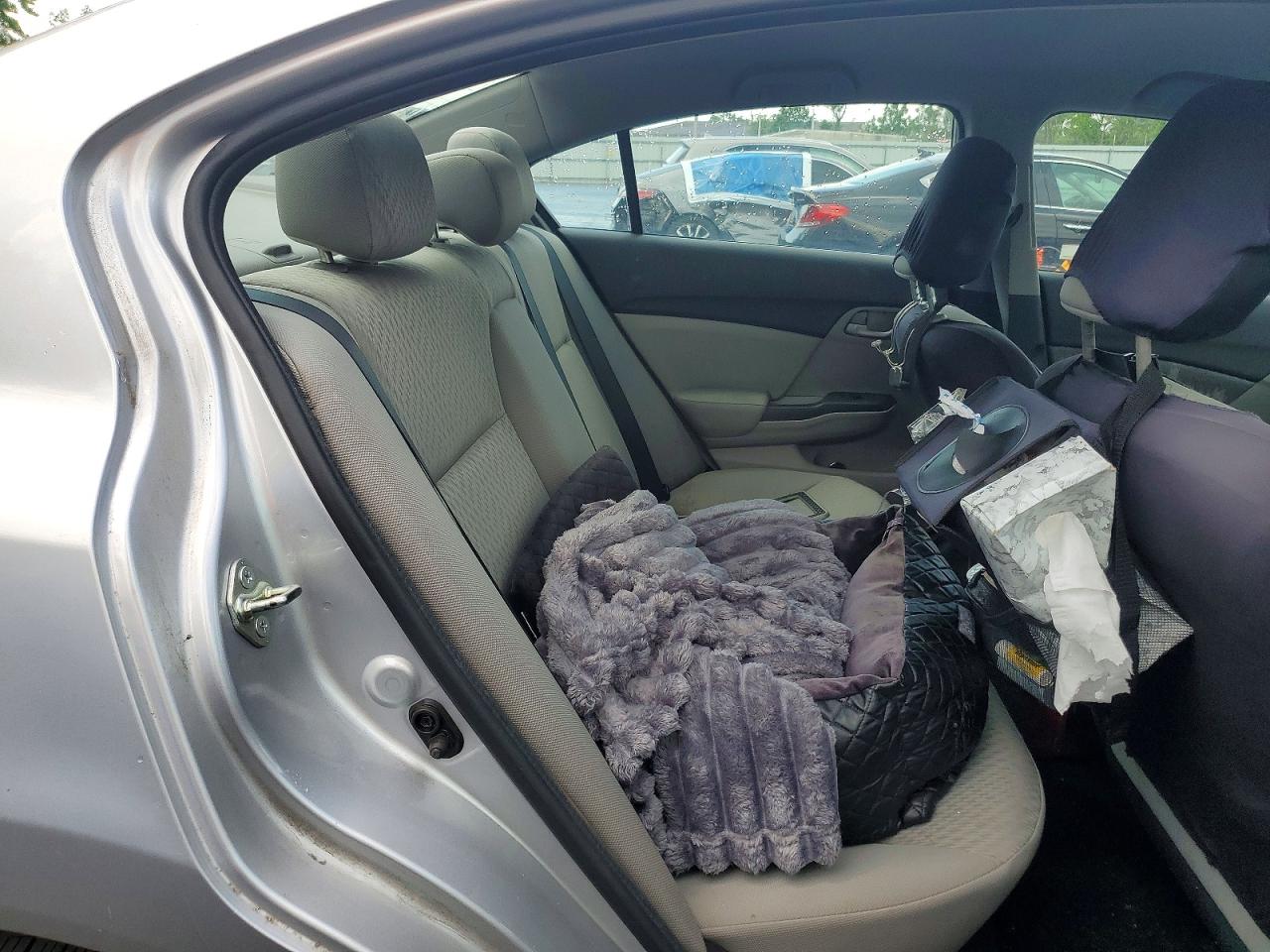 2015 Honda Civic Lx Silver vin: 19XFB2F5XFE221379