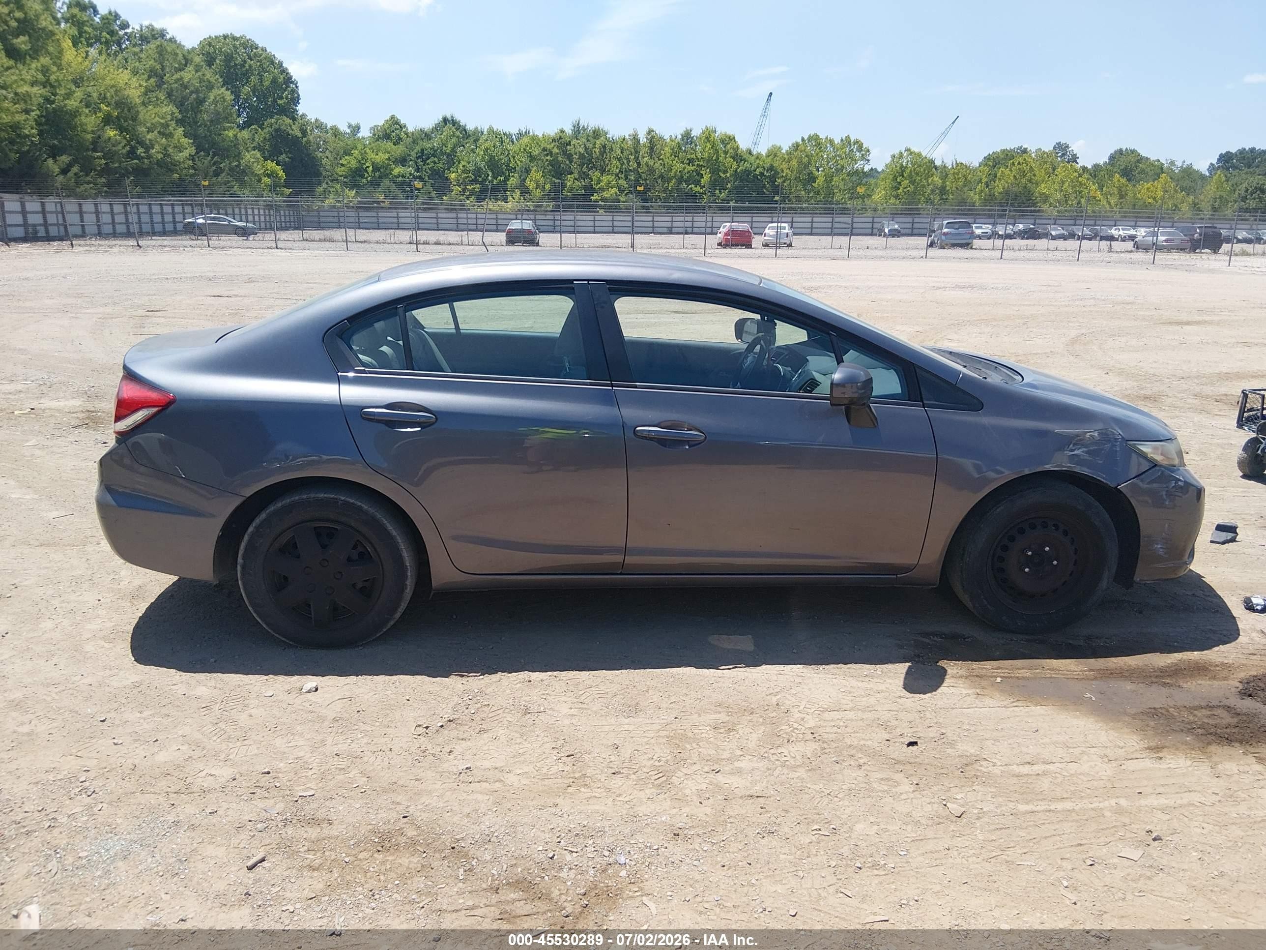 2015 Honda Civic Lx Pewter vin: 19XFB2F5XFE233158