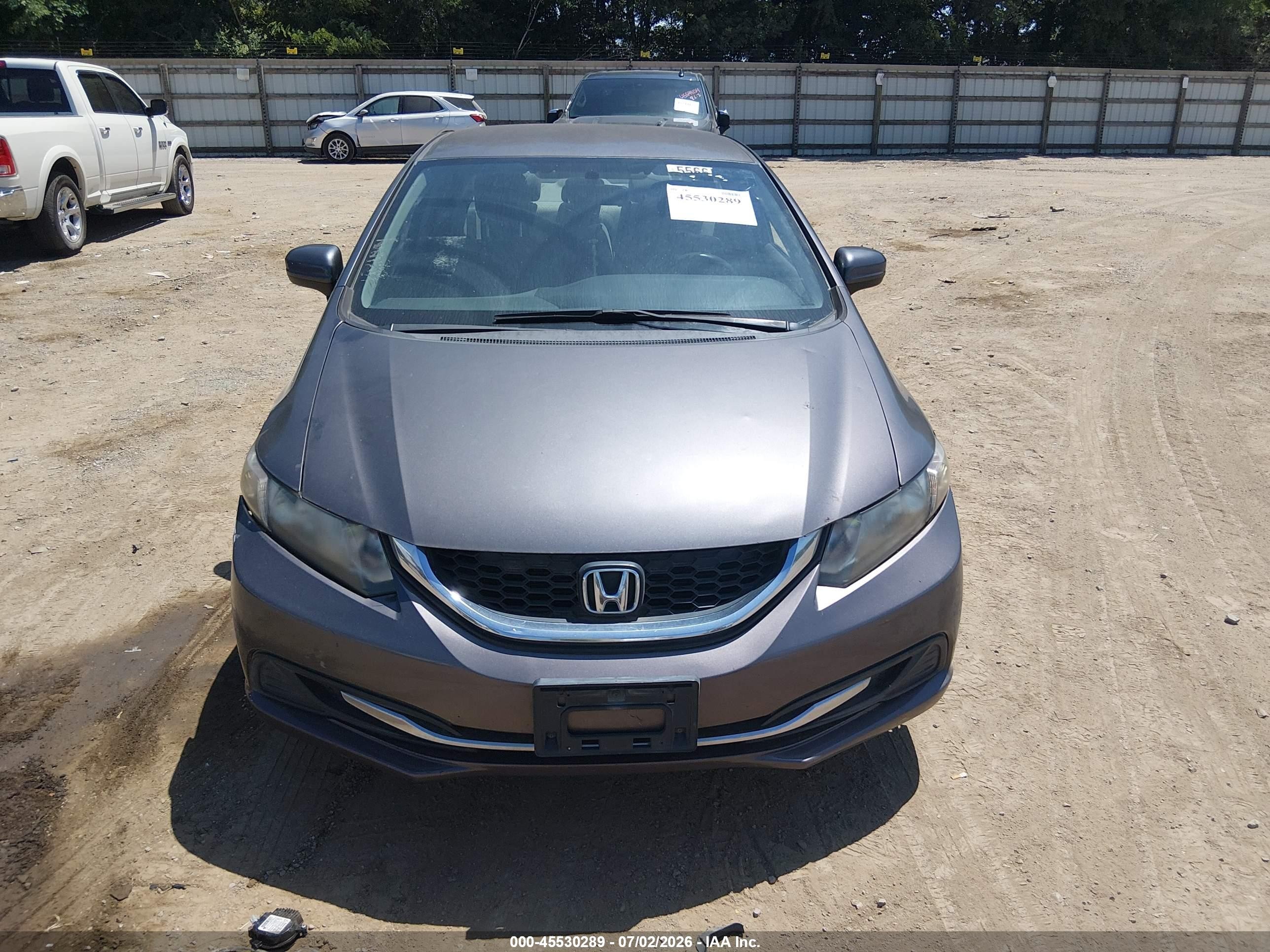 2015 Honda Civic Lx Pewter vin: 19XFB2F5XFE233158
