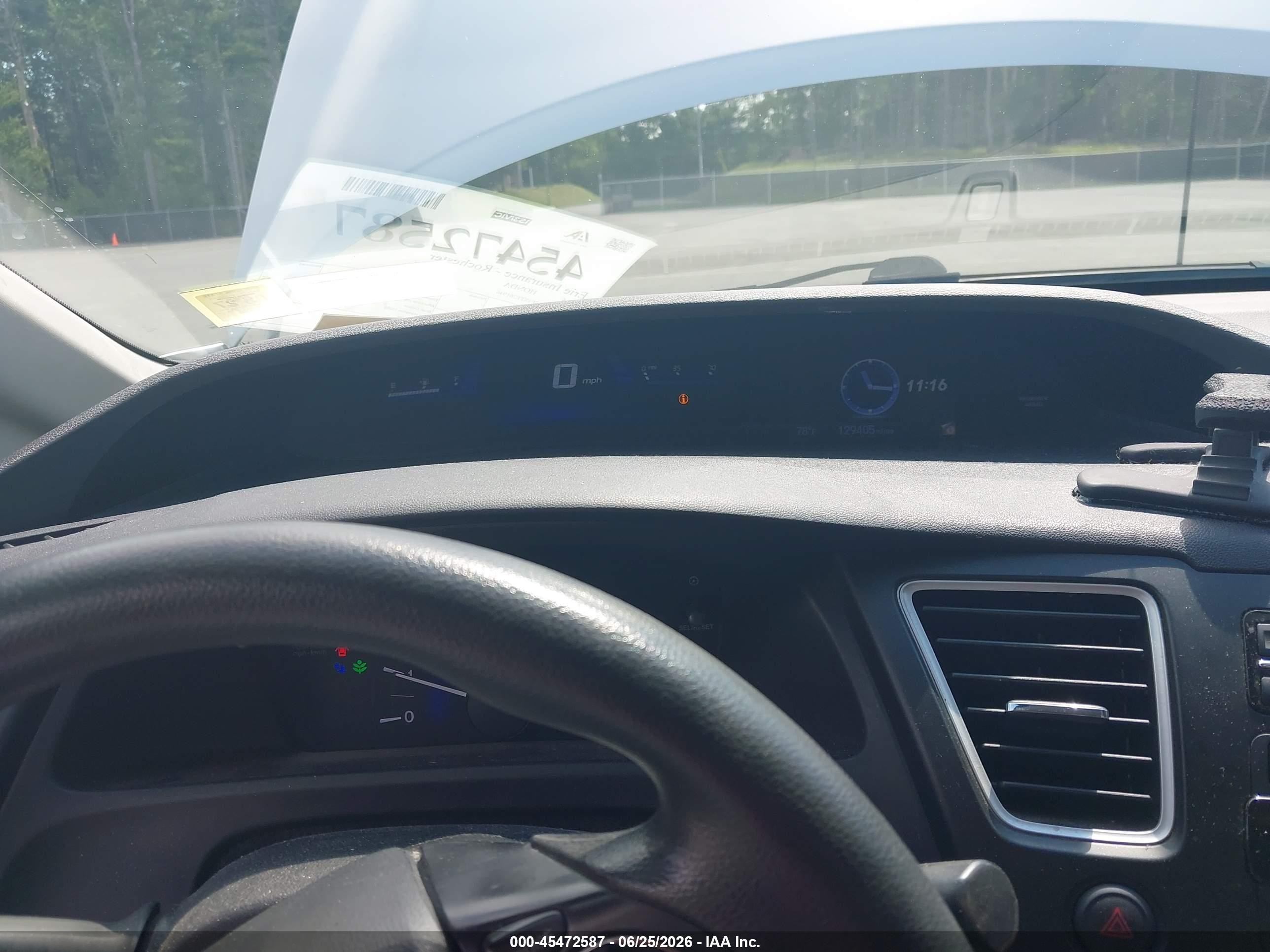 2015 Honda Civic Lx Silver vin: 19XFB2F5XFE261946