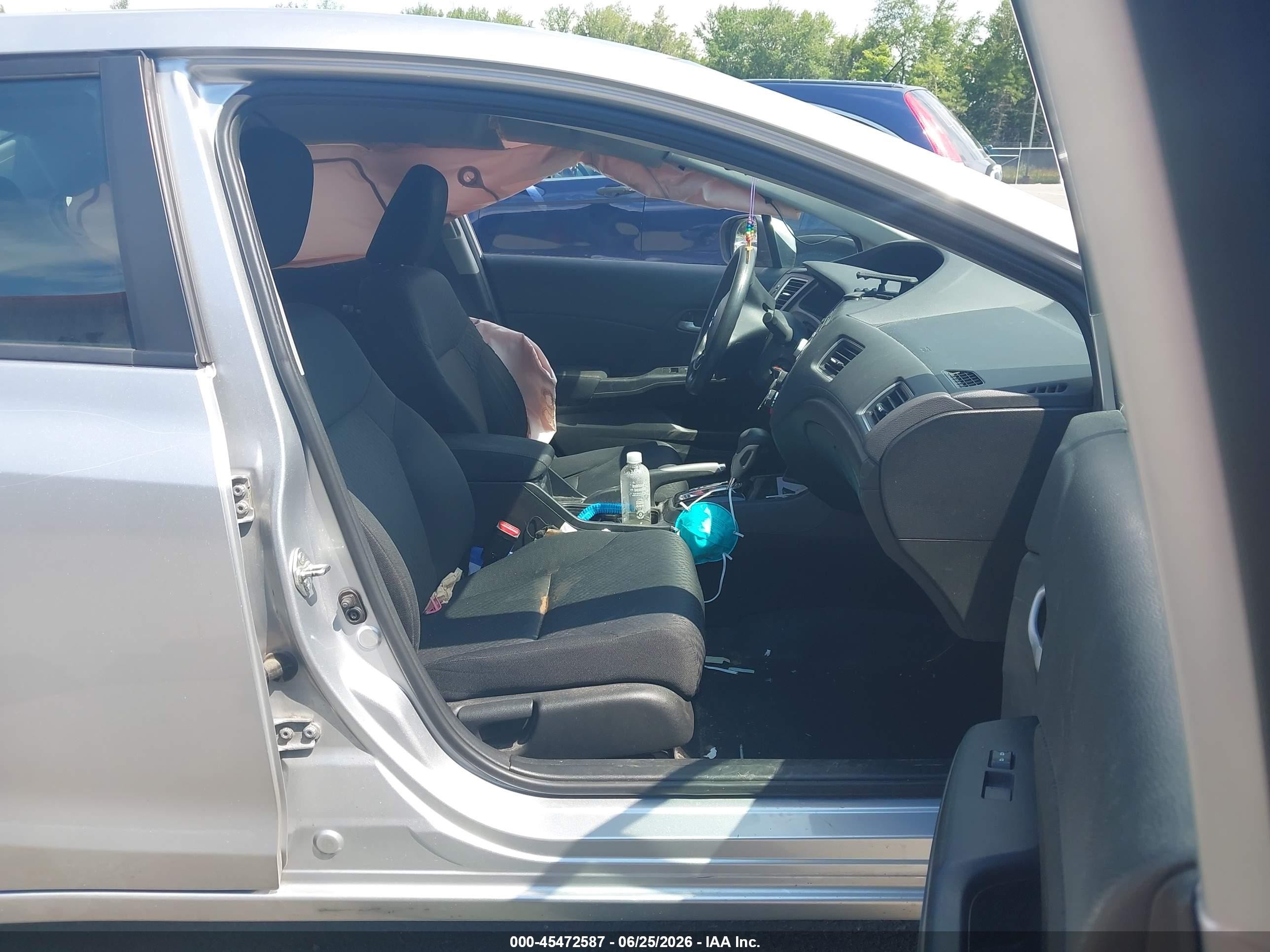 2015 Honda Civic Lx Silver vin: 19XFB2F5XFE261946