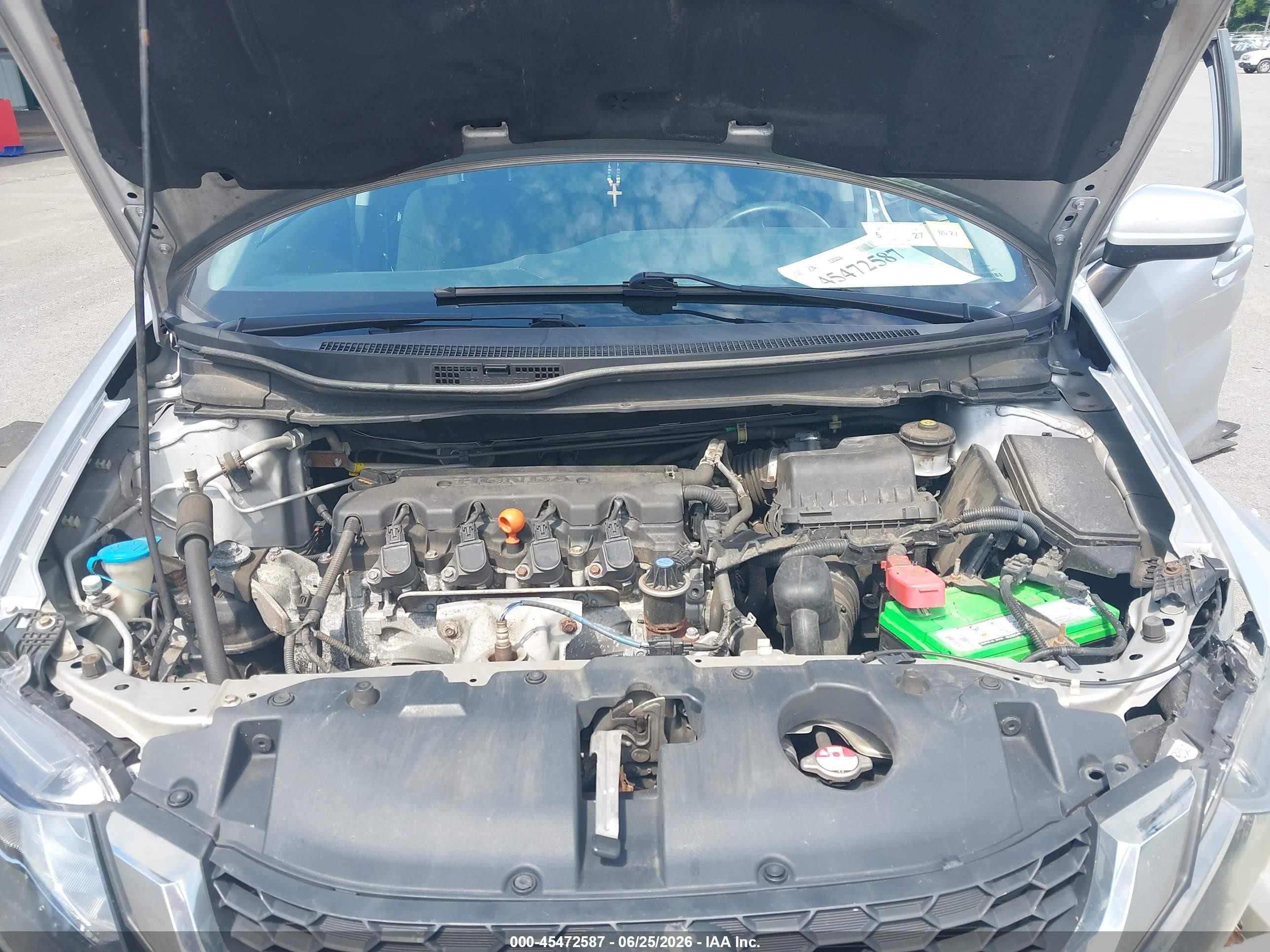 2015 Honda Civic Lx Silver vin: 19XFB2F5XFE261946