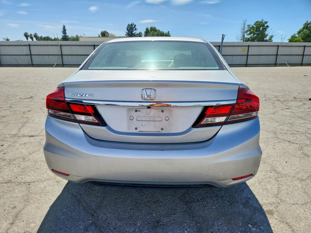 2015 Honda Civic Lx Серебряный vin: 19XFB2F5XFE268041