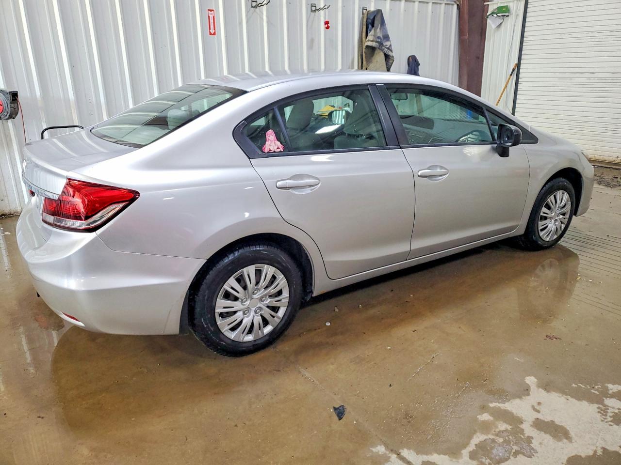 2015 Honda Civic Lx Silver vin: 19XFB2F5XFE269982