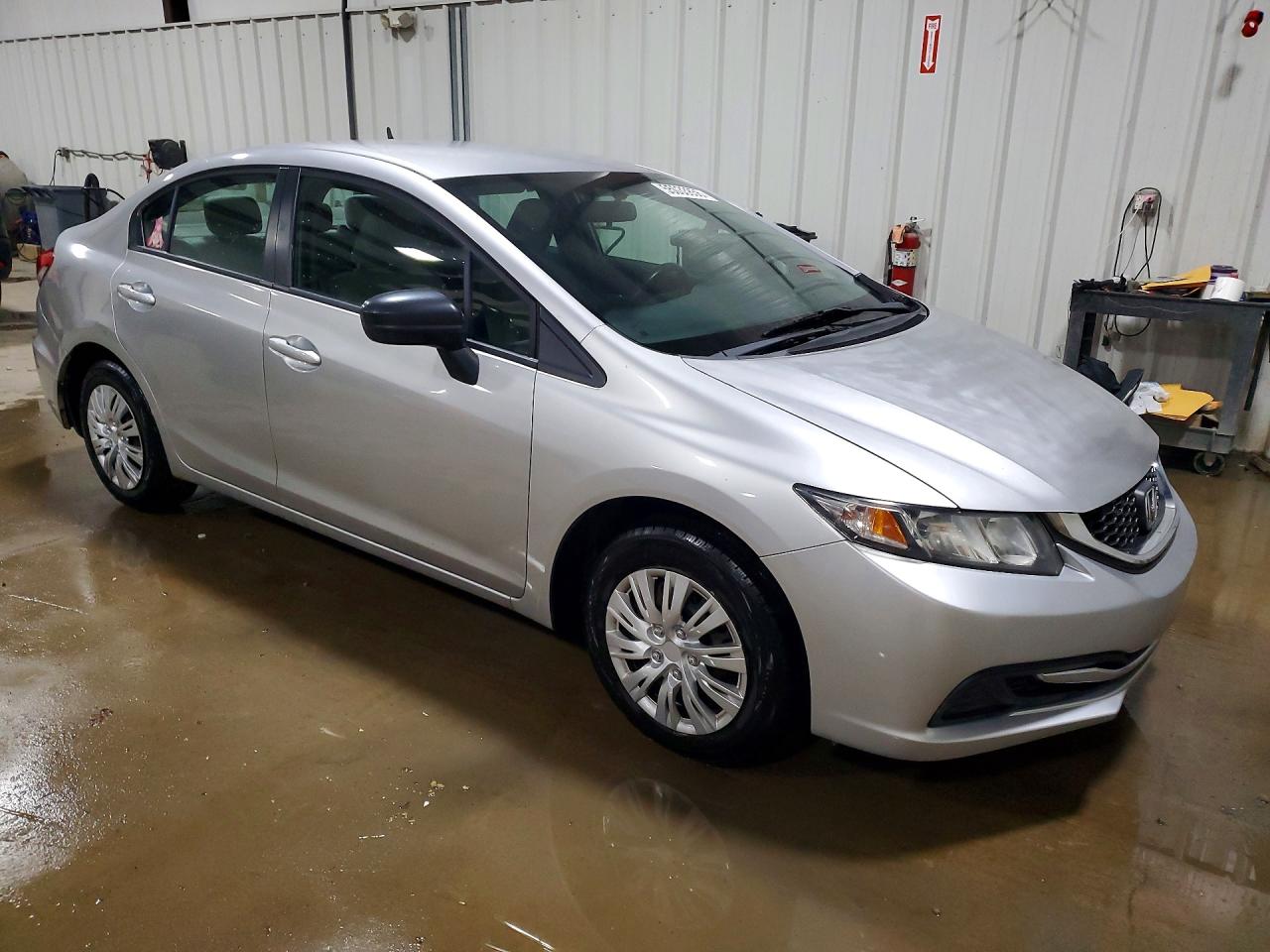 2015 Honda Civic Lx Silver vin: 19XFB2F5XFE269982