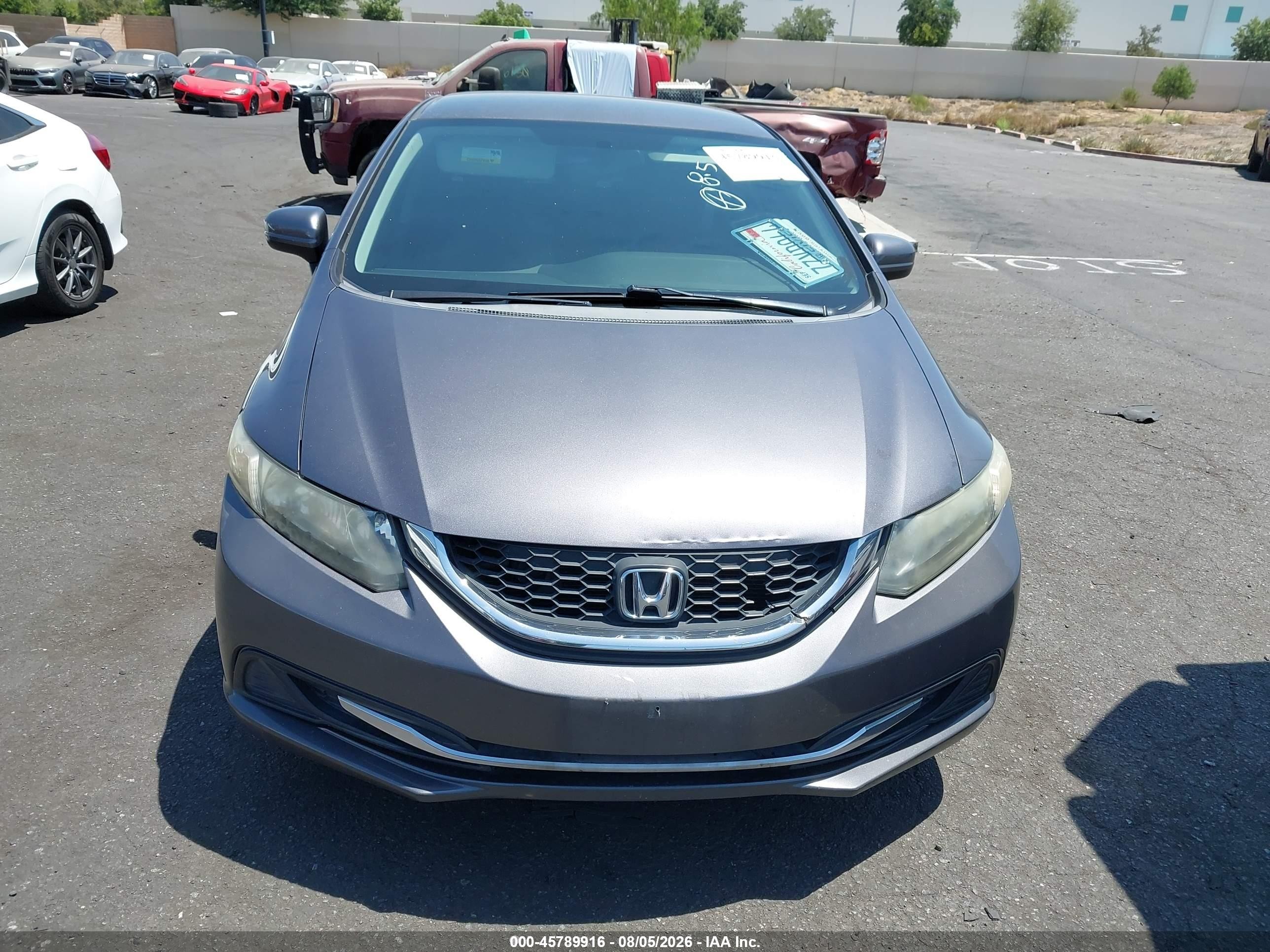 2015 Honda Civic Lx Black vin: 19XFB2F5XFE296163