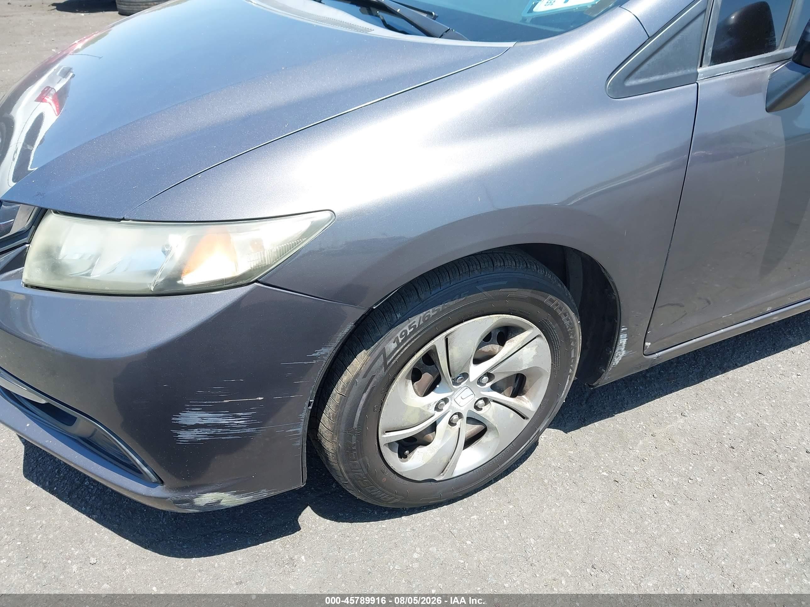 2015 Honda Civic Lx Black vin: 19XFB2F5XFE296163