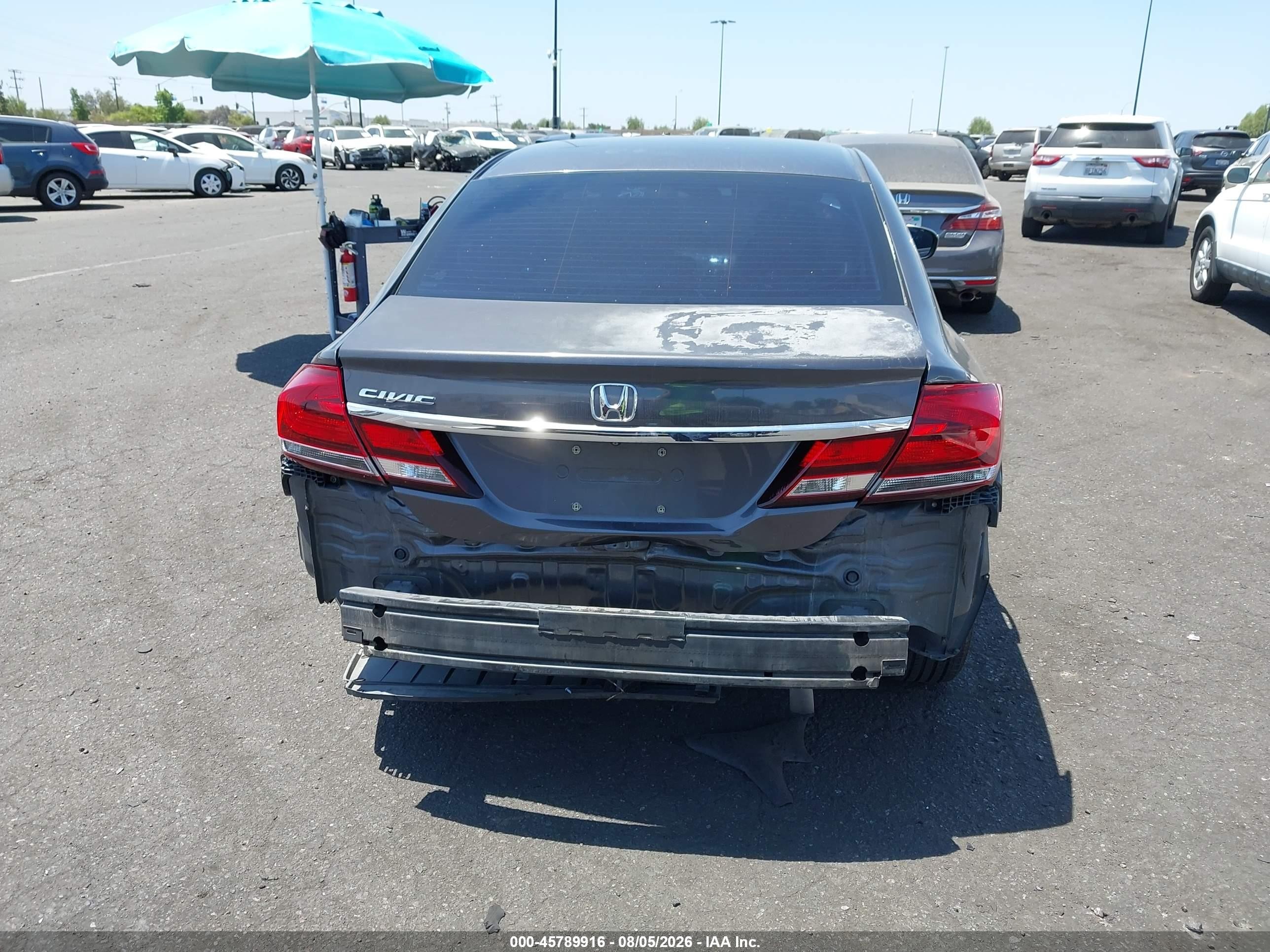 2015 Honda Civic Lx Black vin: 19XFB2F5XFE296163
