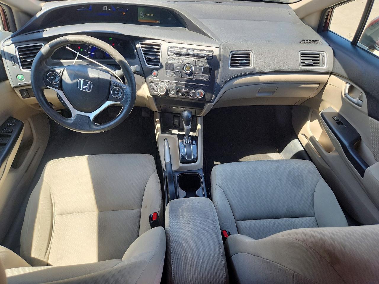 2015 Honda Civic Lx Бордовый vin: 19XFB2F5XFE704029