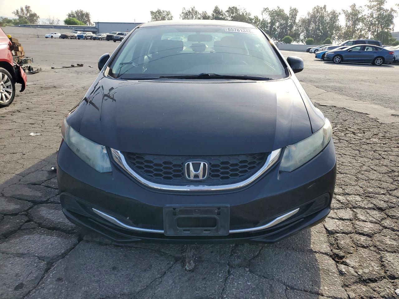 2015 Honda Civic Lx Black vin: 19XFB2F5XFE707514