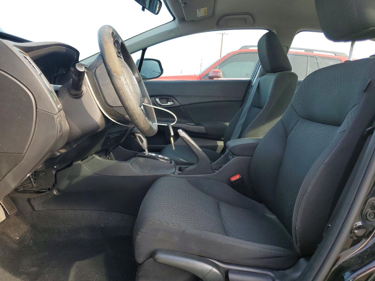 2015 Honda Civic Lx Black vin: 19XFB2F5XFE707514