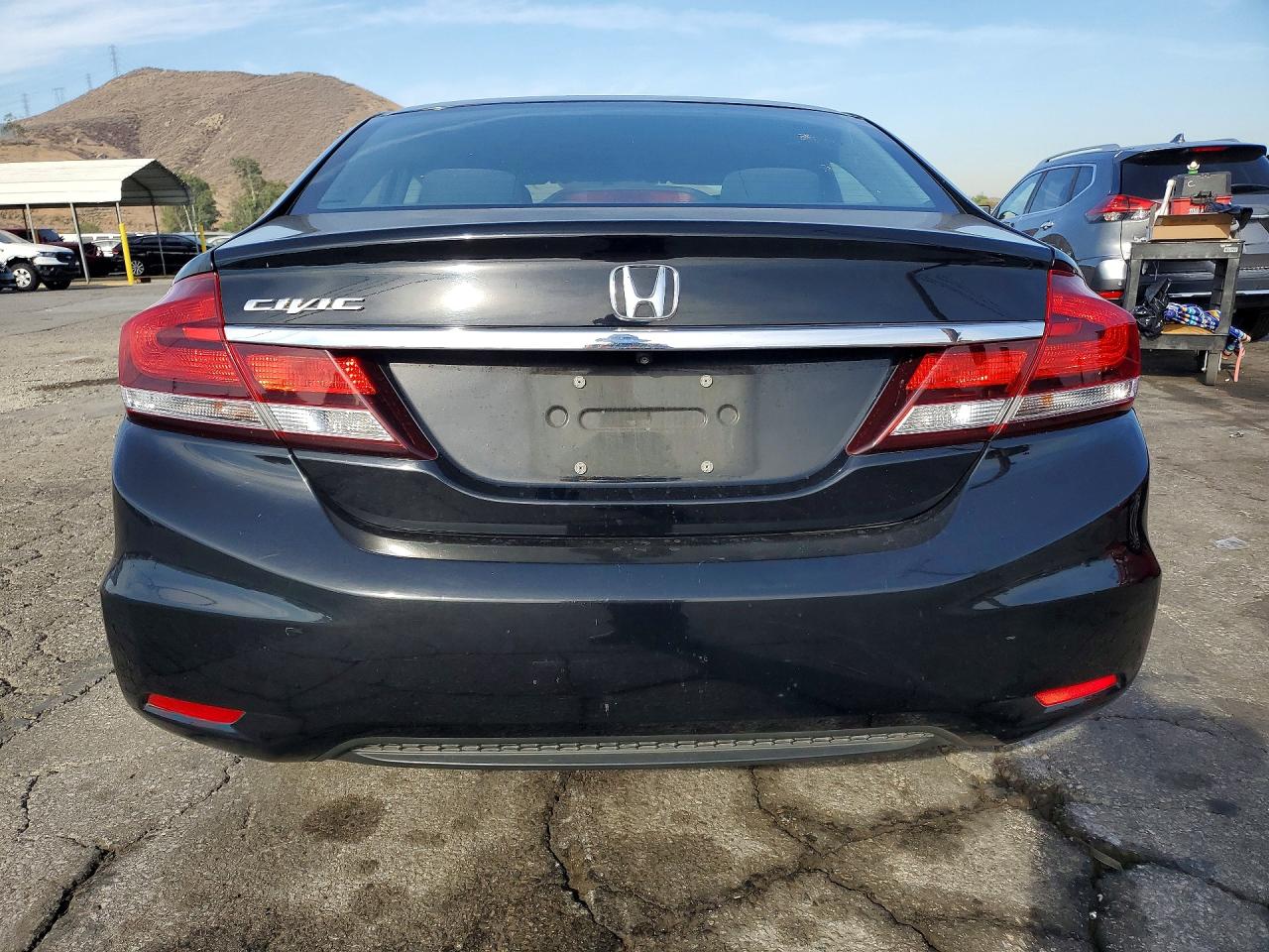 2015 Honda Civic Lx Black vin: 19XFB2F5XFE707514