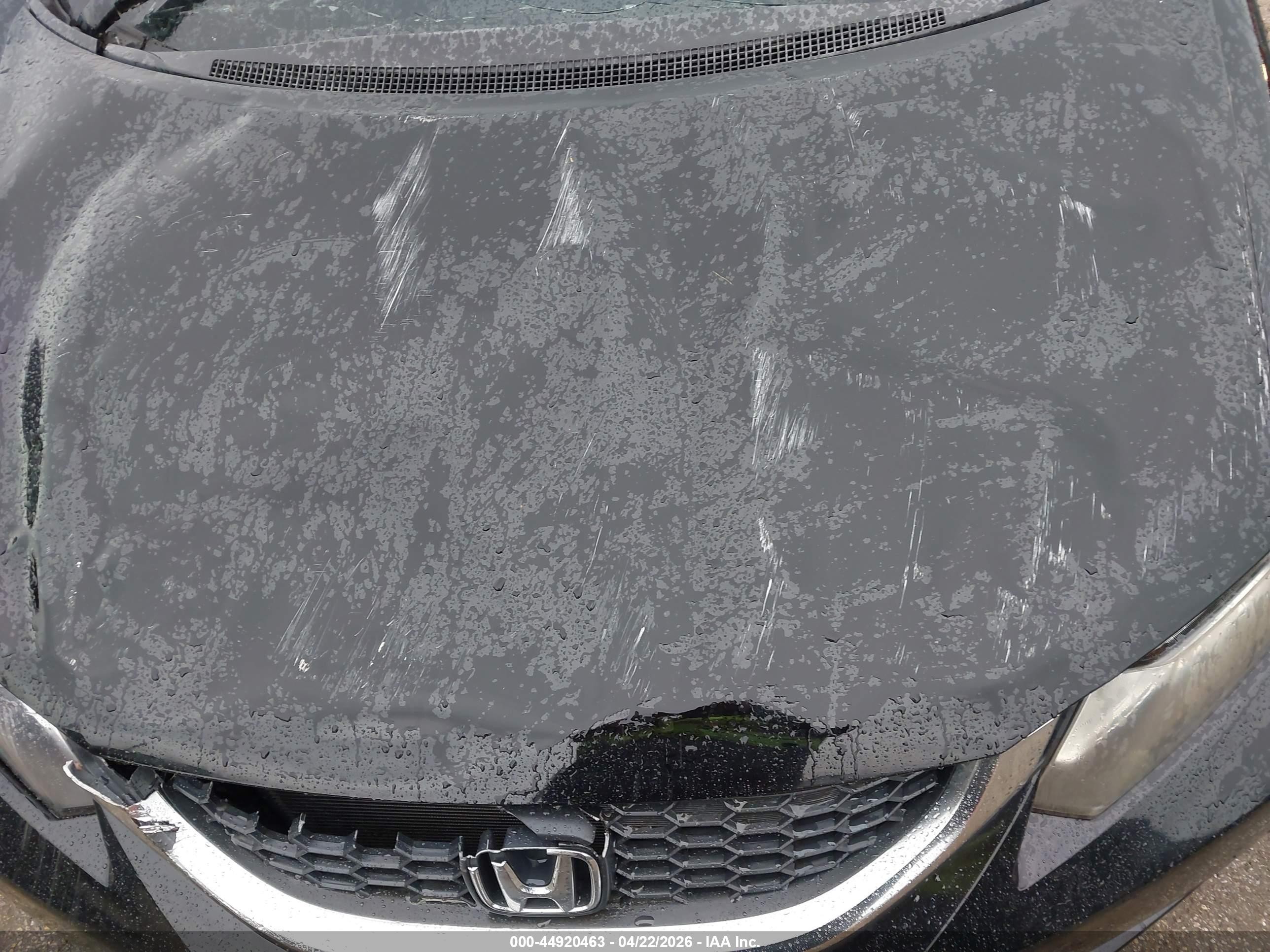 2015 Honda Civic Lx Black vin: 19XFB2F5XFE707660