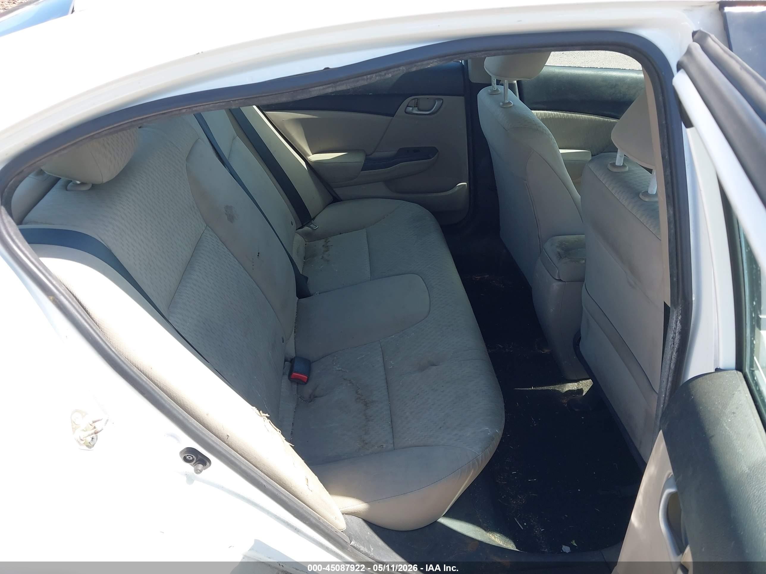 2015 Honda Civic Se White vin: 19XFB2F70FE010077