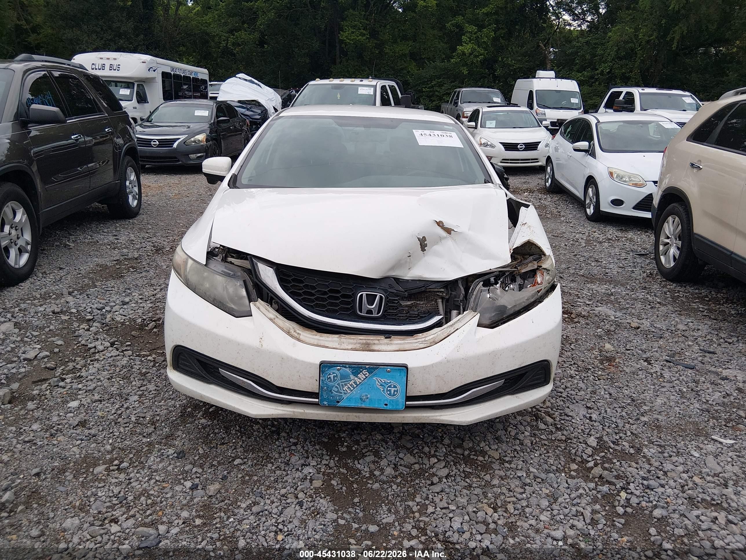 2015 Honda Civic Se White vin: 19XFB2F70FE013495