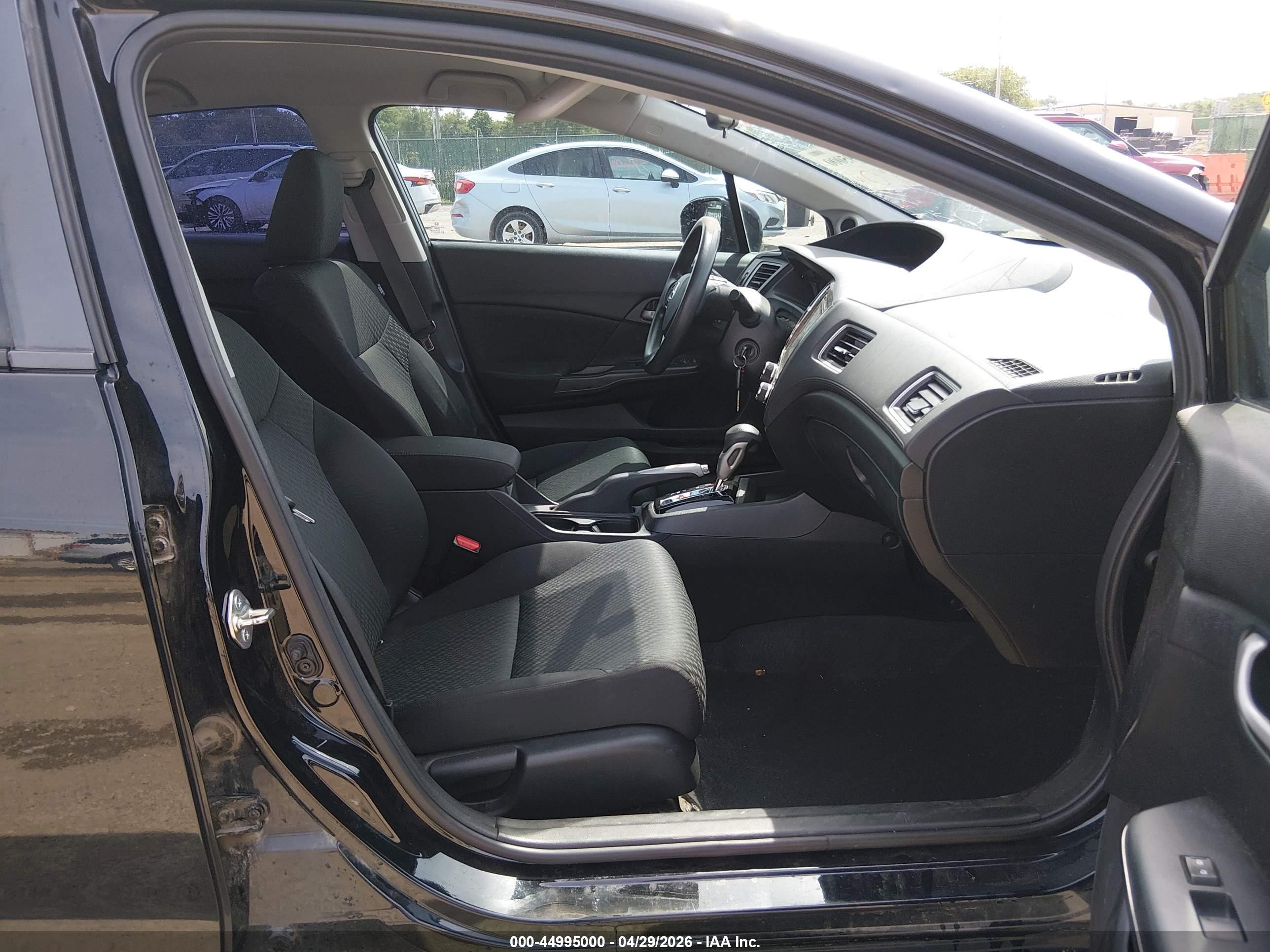 2015 Honda Civic Se Black vin: 19XFB2F70FE071106