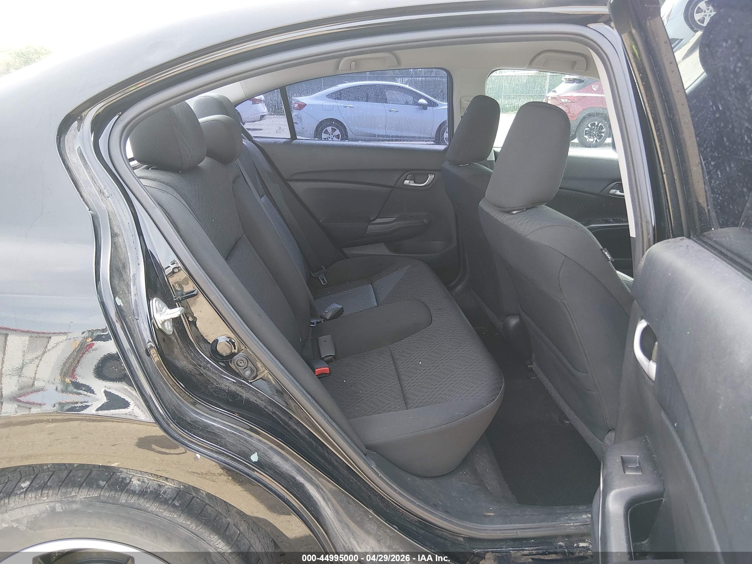 2015 Honda Civic Se Black vin: 19XFB2F70FE071106