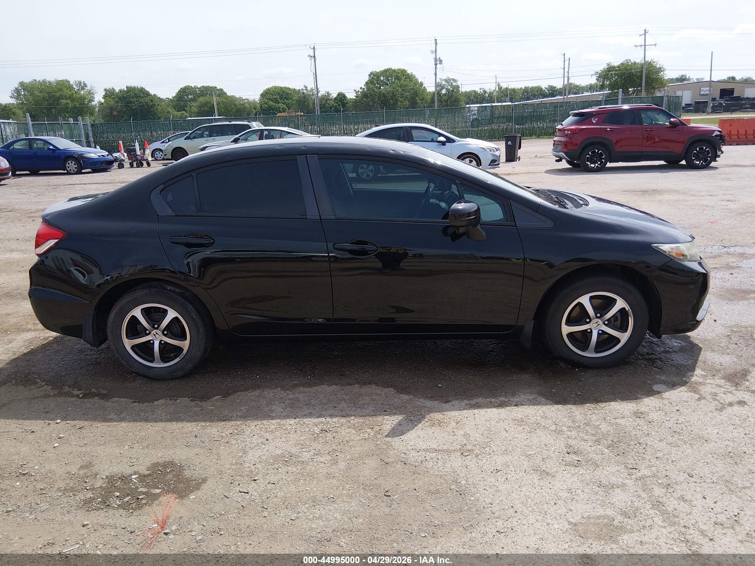 2015 Honda Civic Se Black vin: 19XFB2F70FE071106
