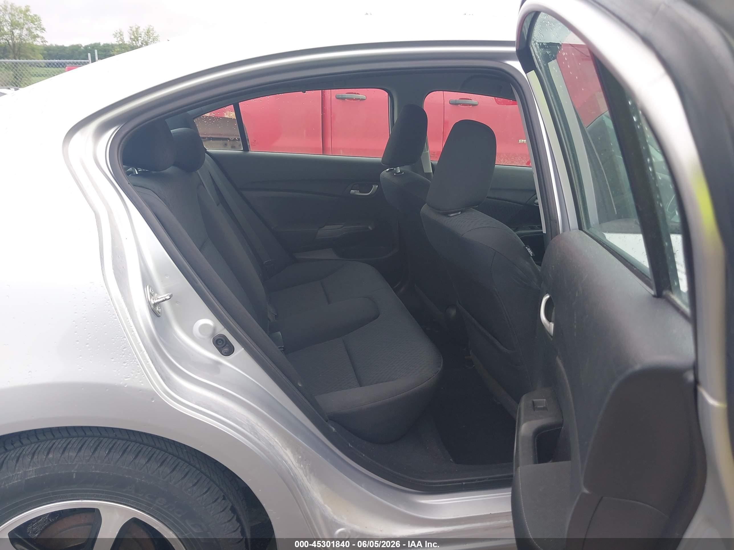 2015 Honda Civic Se Silver vin: 19XFB2F70FE101415
