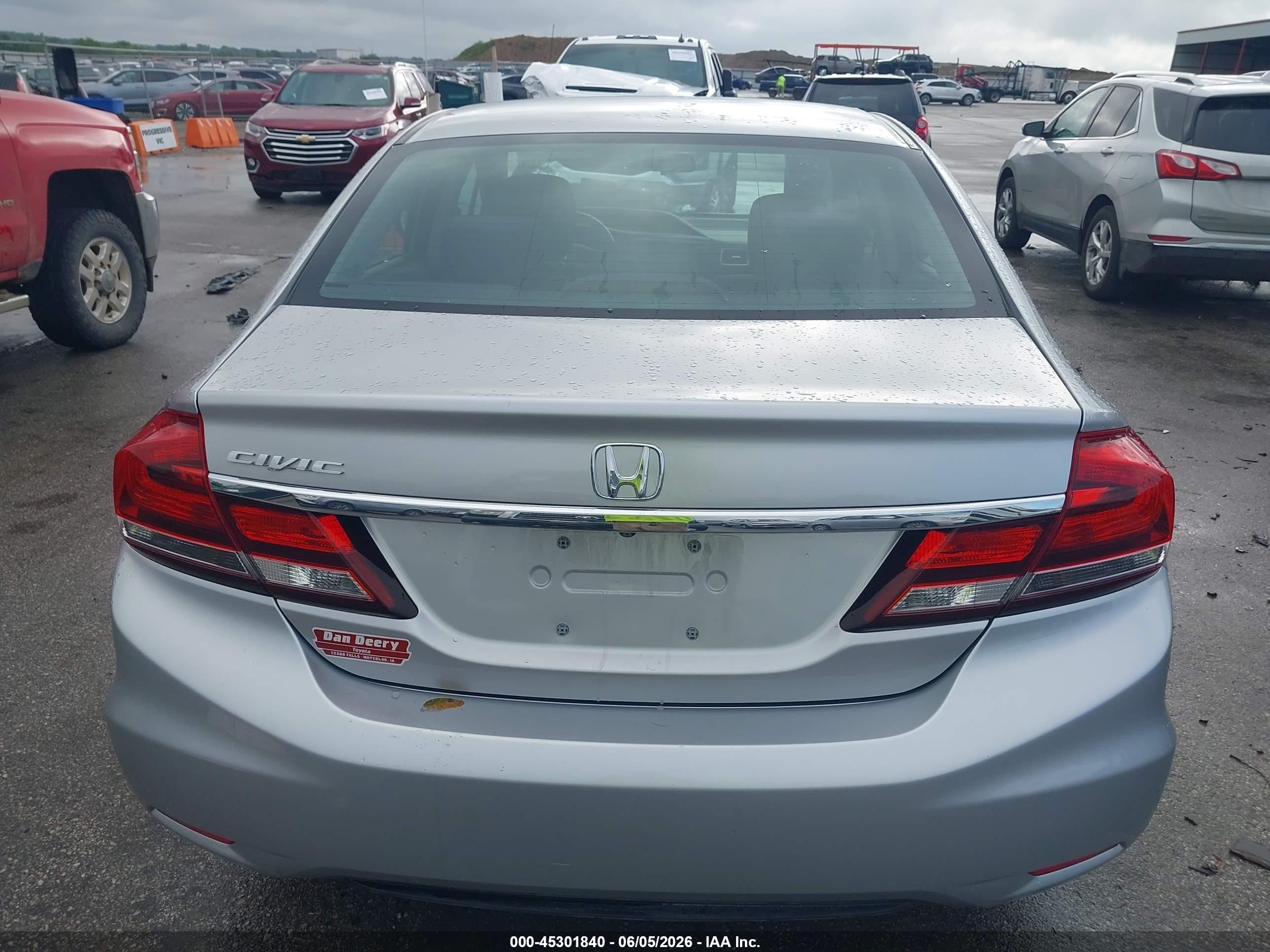 2015 Honda Civic Se Silver vin: 19XFB2F70FE101415