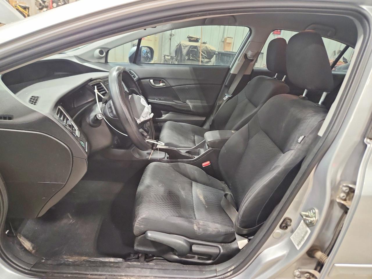 2015 Honda Civic Se Silver vin: 19XFB2F70FE112091