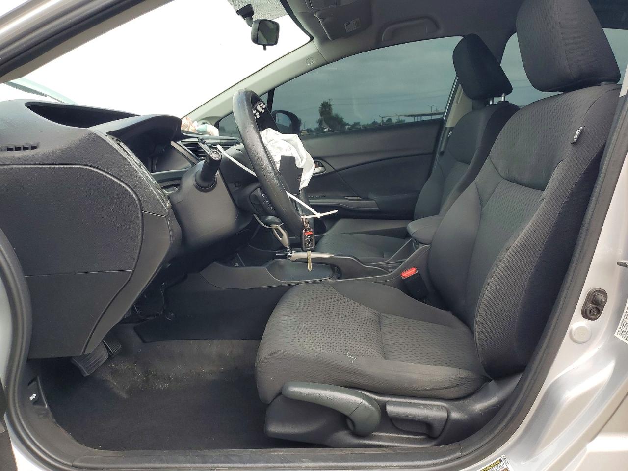 2015 Honda Civic Se Silver vin: 19XFB2F70FE208691