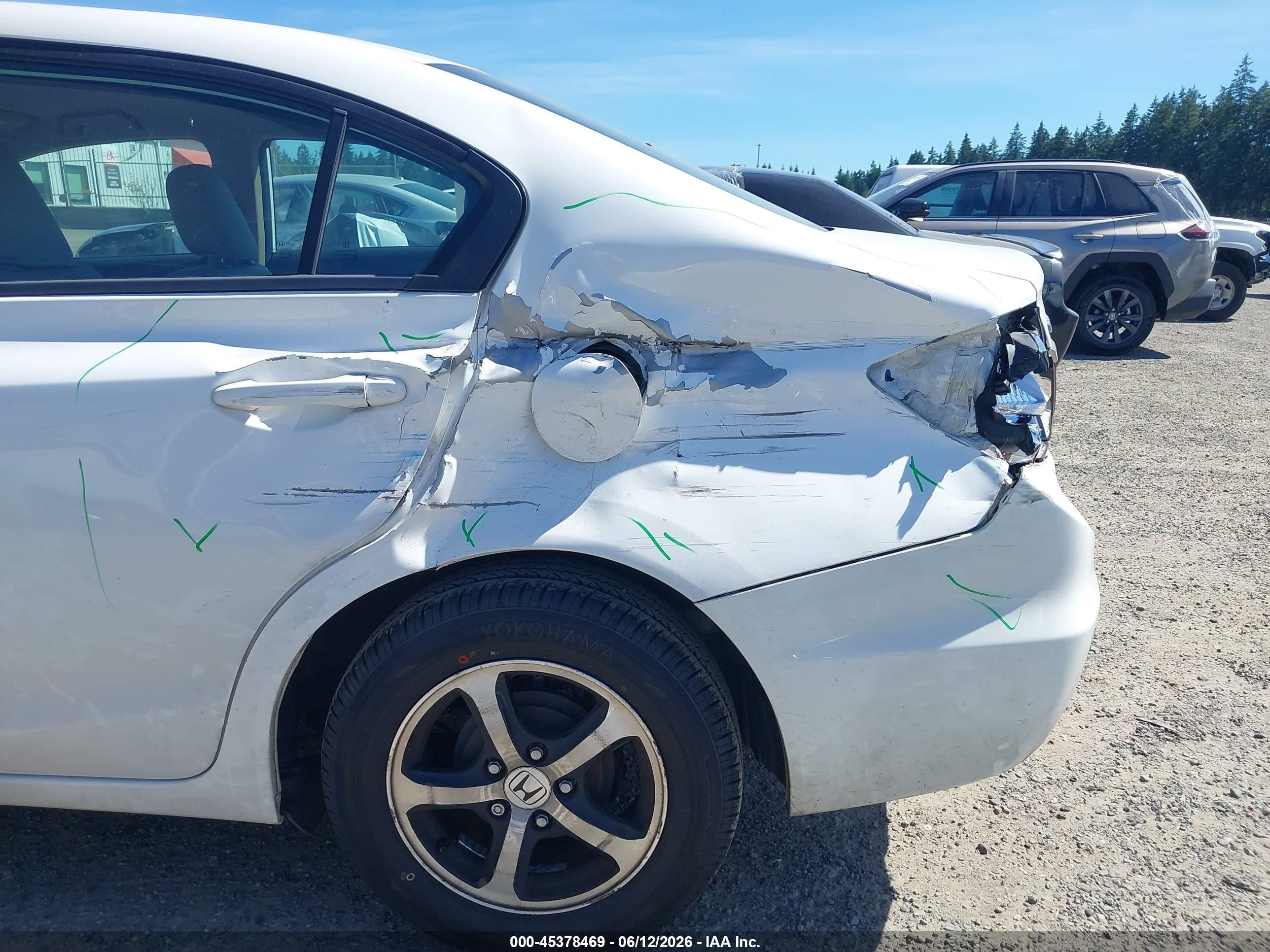 2015 Honda Civic Se White vin: 19XFB2F70FE211056