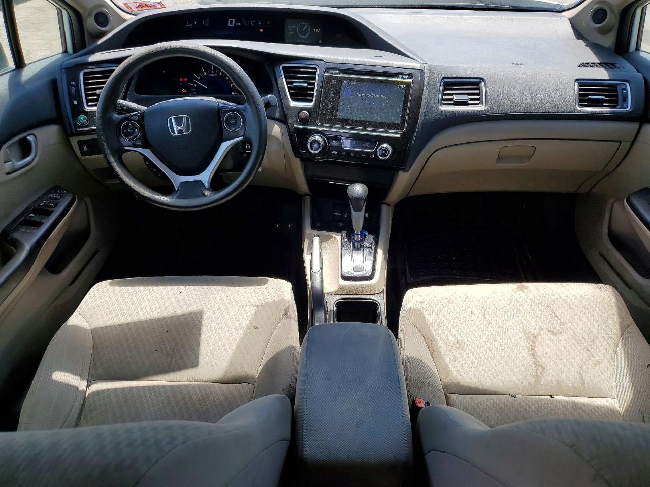 2015 Honda Civic Se Белый vin: 19XFB2F70FE286503