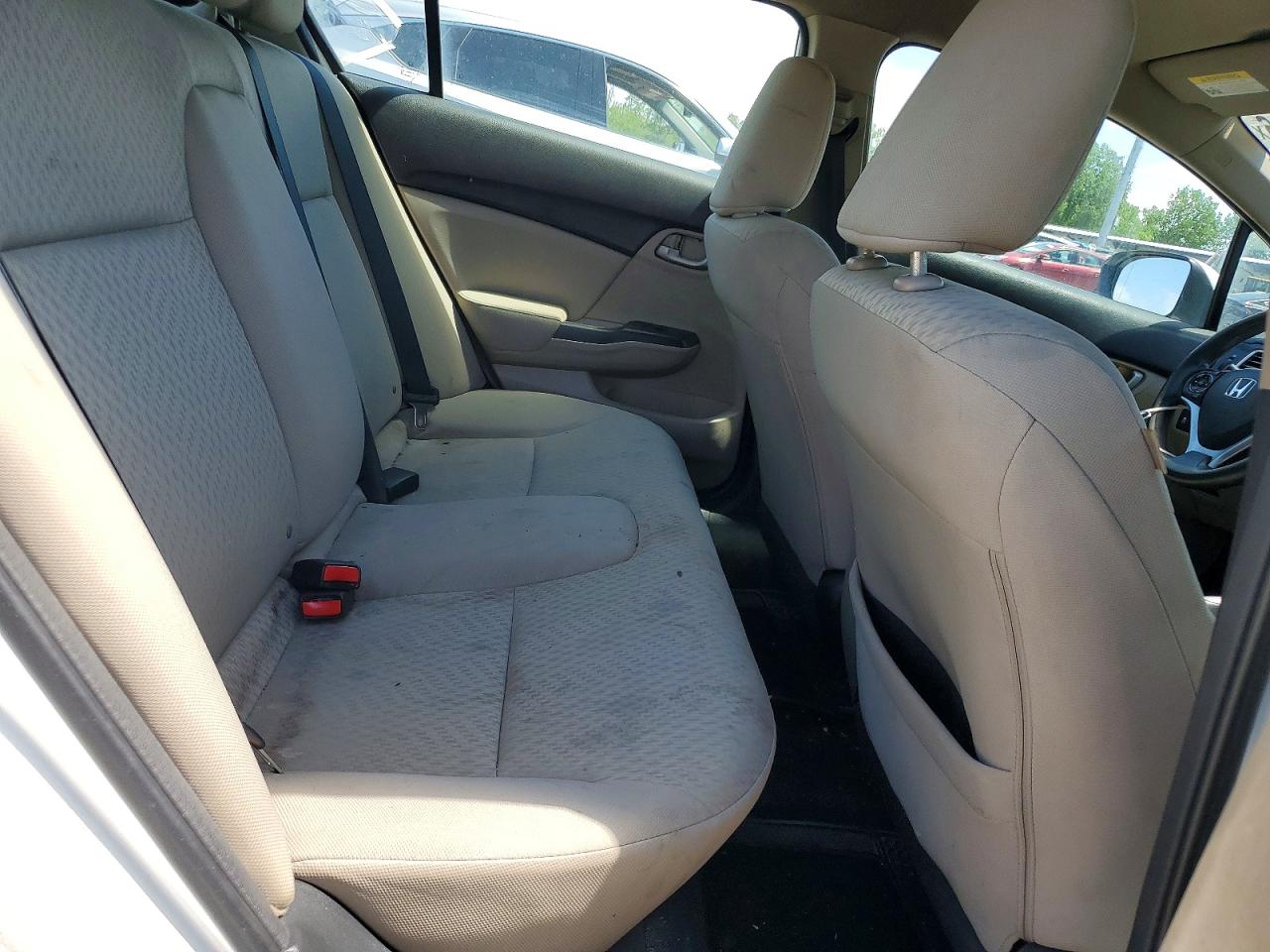 2015 Honda Civic Se Белый vin: 19XFB2F70FE286503