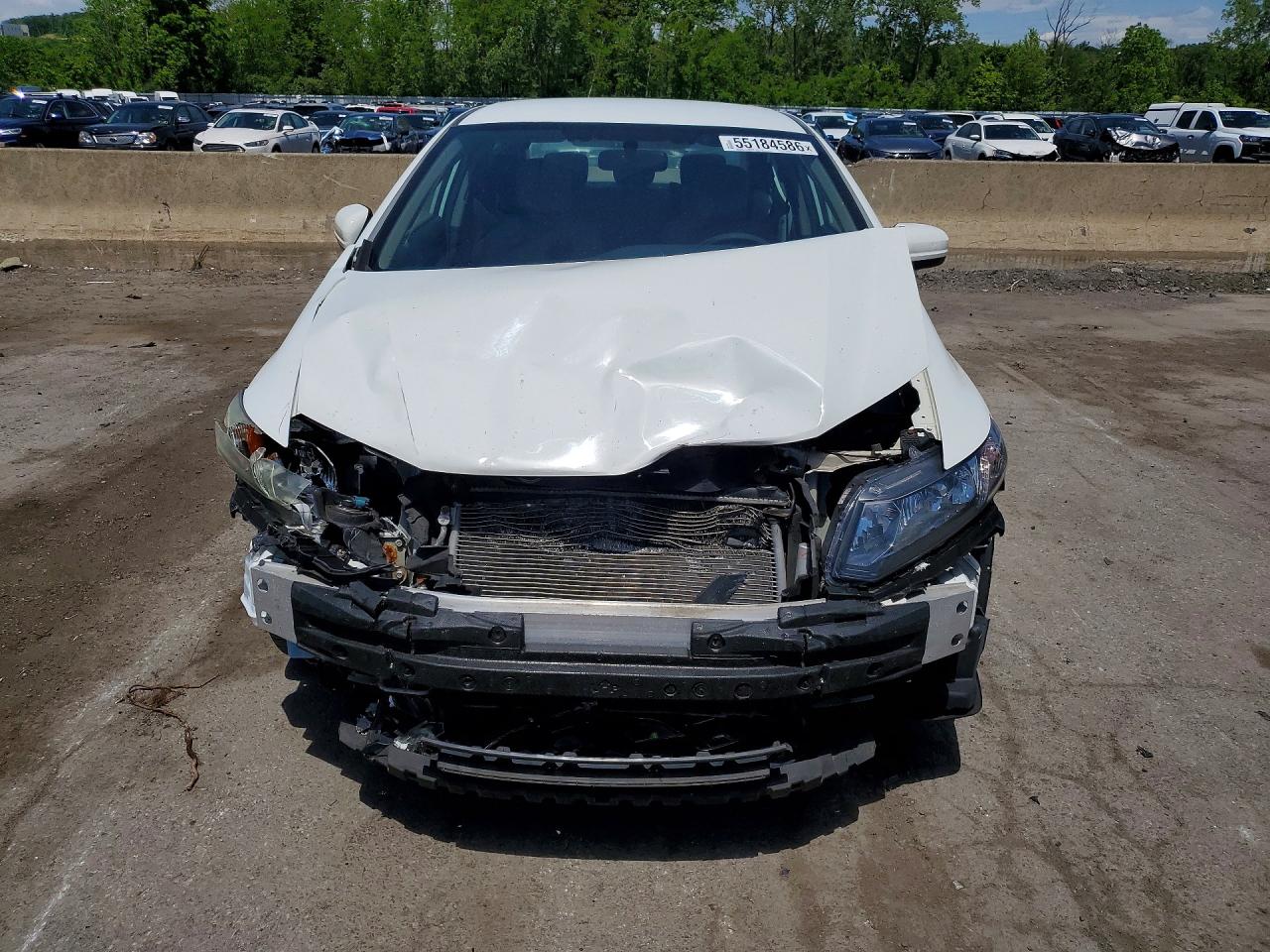 2015 Honda Civic Se Белый vin: 19XFB2F70FE286503