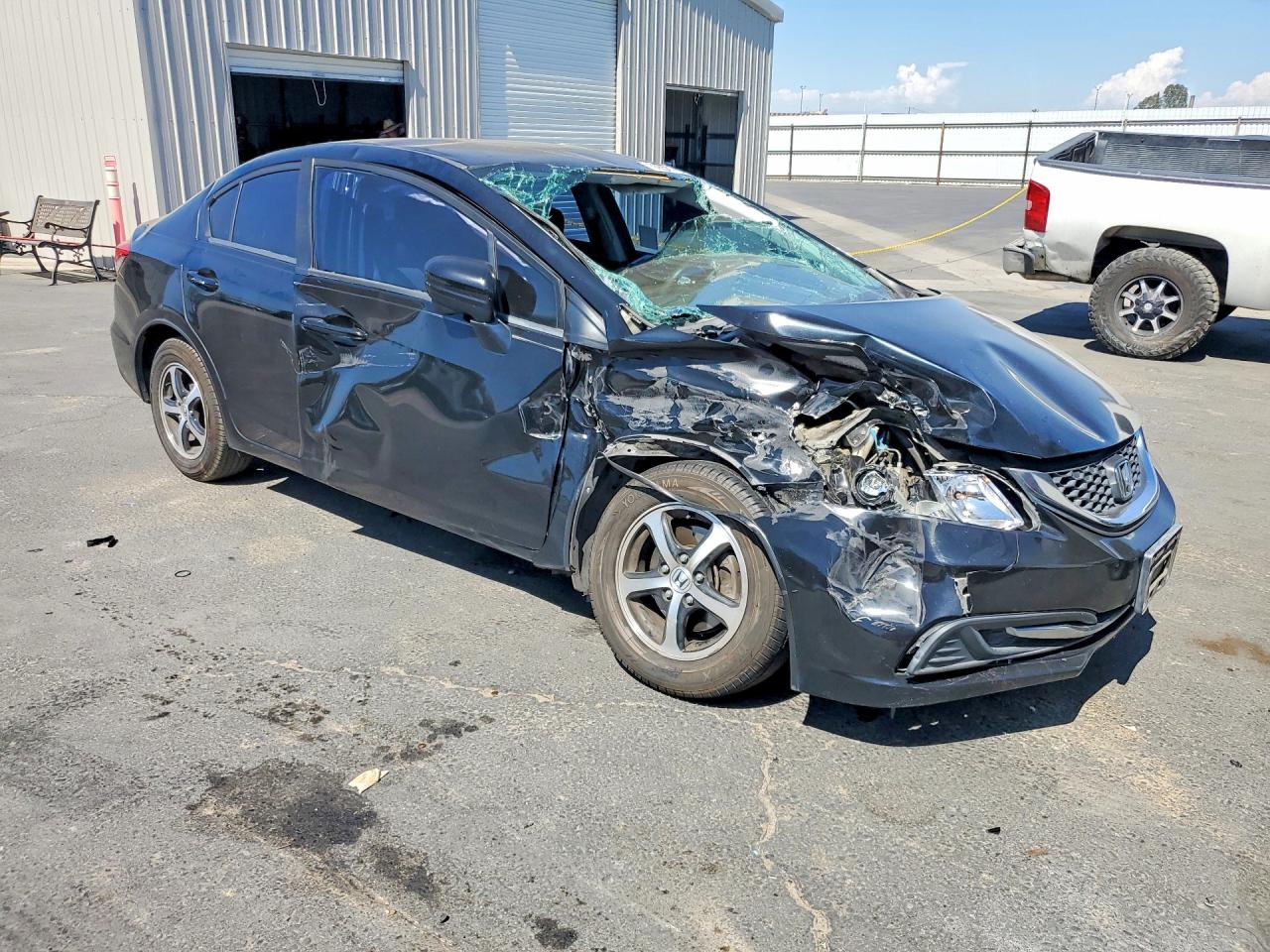 2015 Honda Civic Se Black vin: 19XFB2F71FE013618