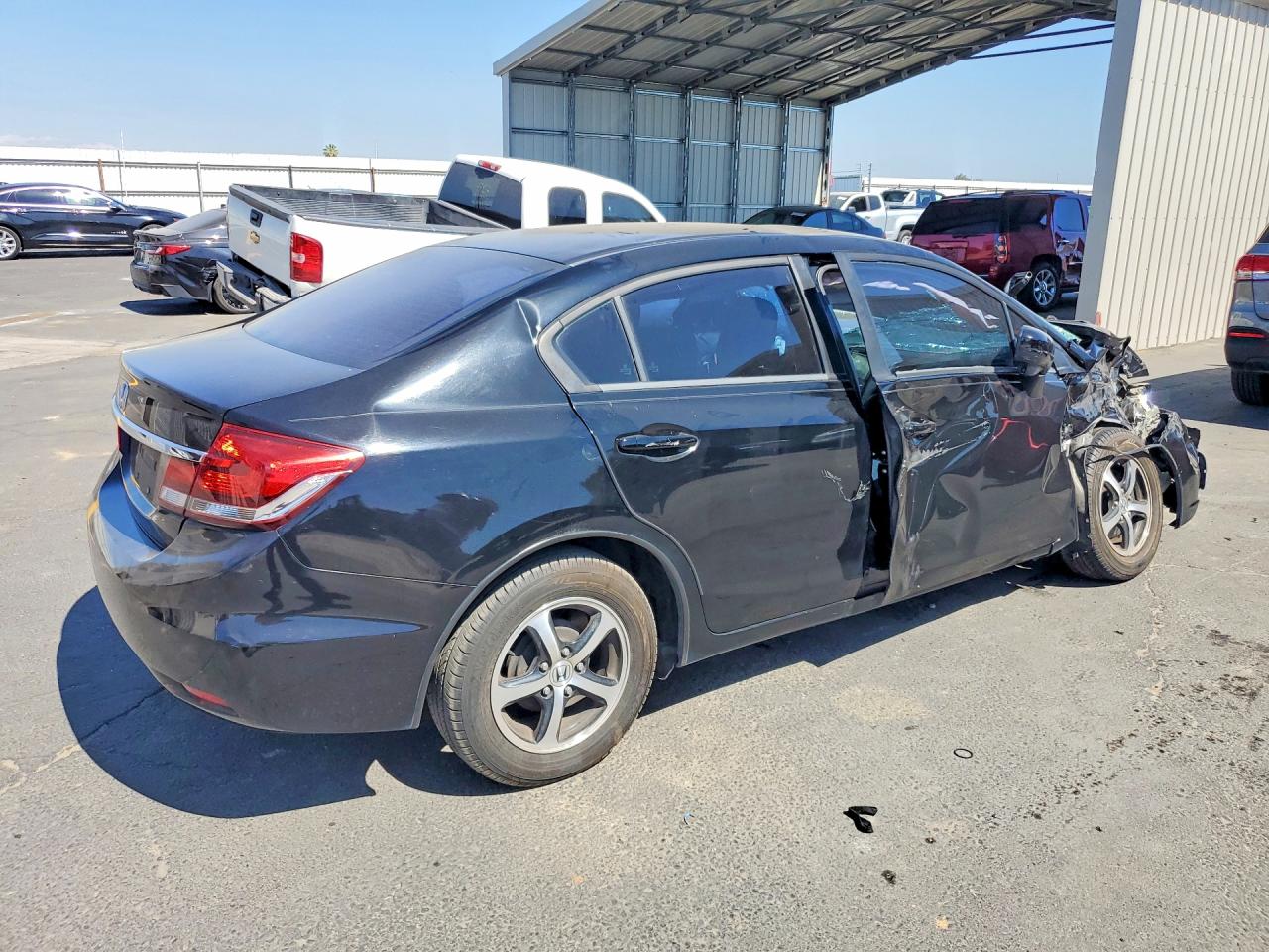 2015 Honda Civic Se Black vin: 19XFB2F71FE013618