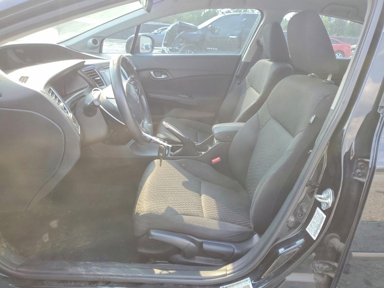 2015 Honda Civic Se Black vin: 19XFB2F71FE056629