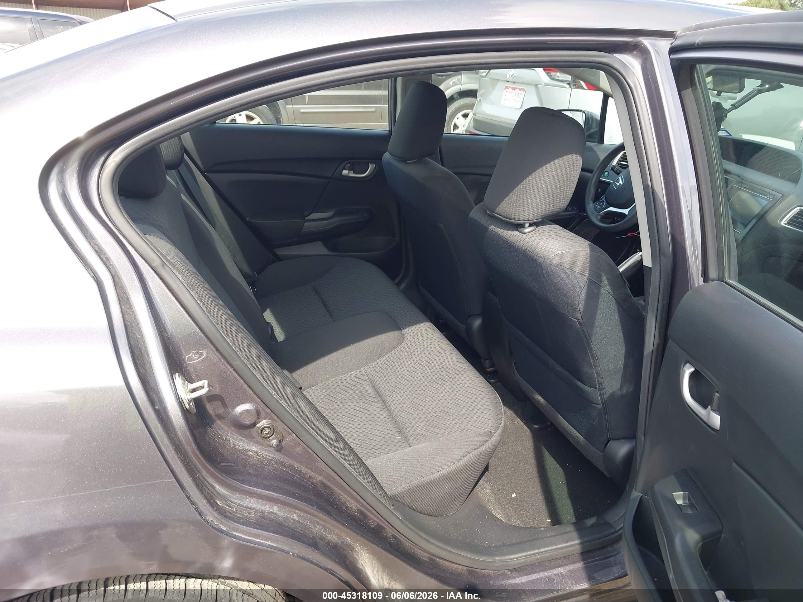 2015 Honda Civic Se Gray vin: 19XFB2F71FE090327