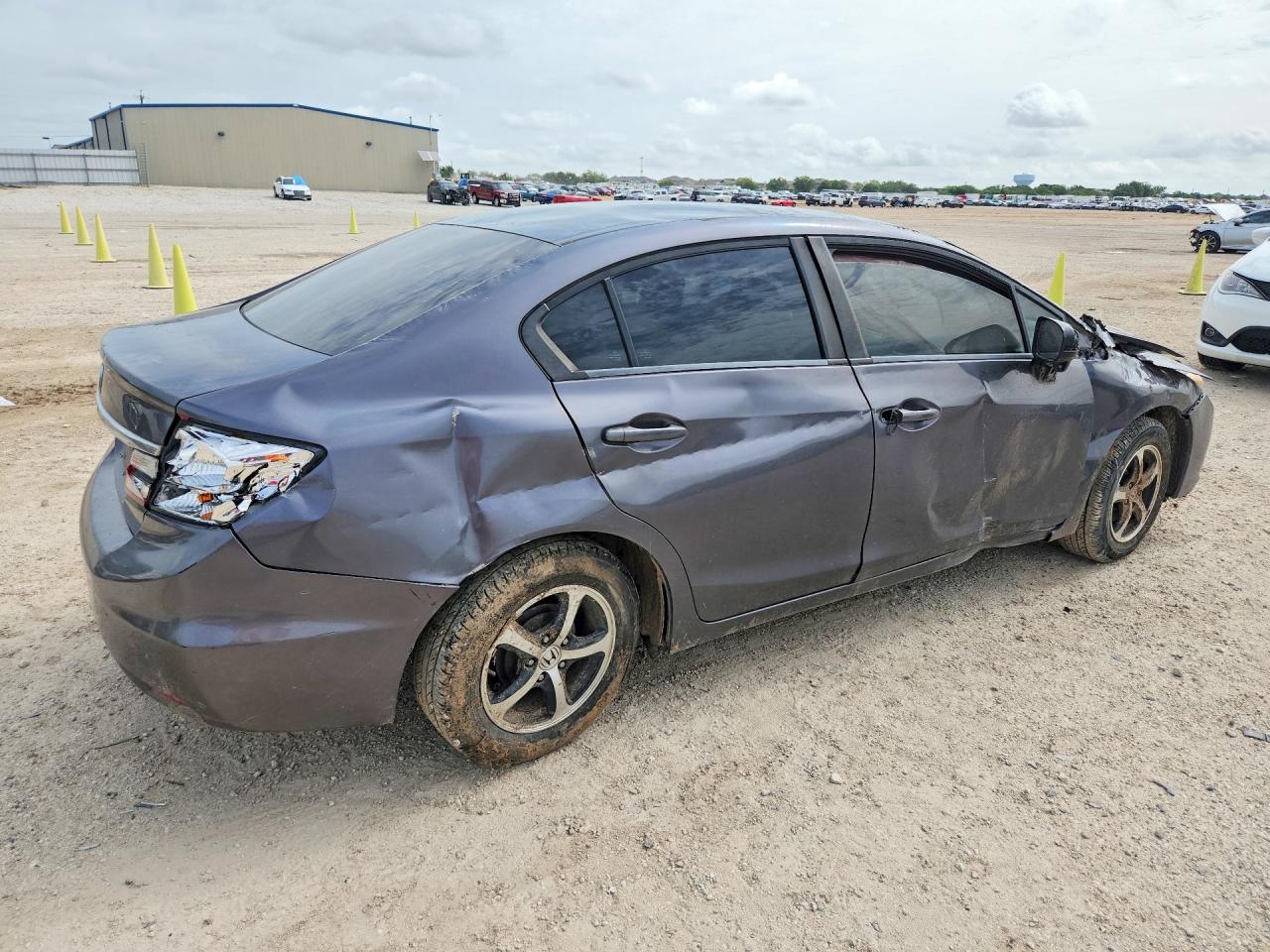 2015 Honda Civic Se Silver vin: 19XFB2F71FE242073