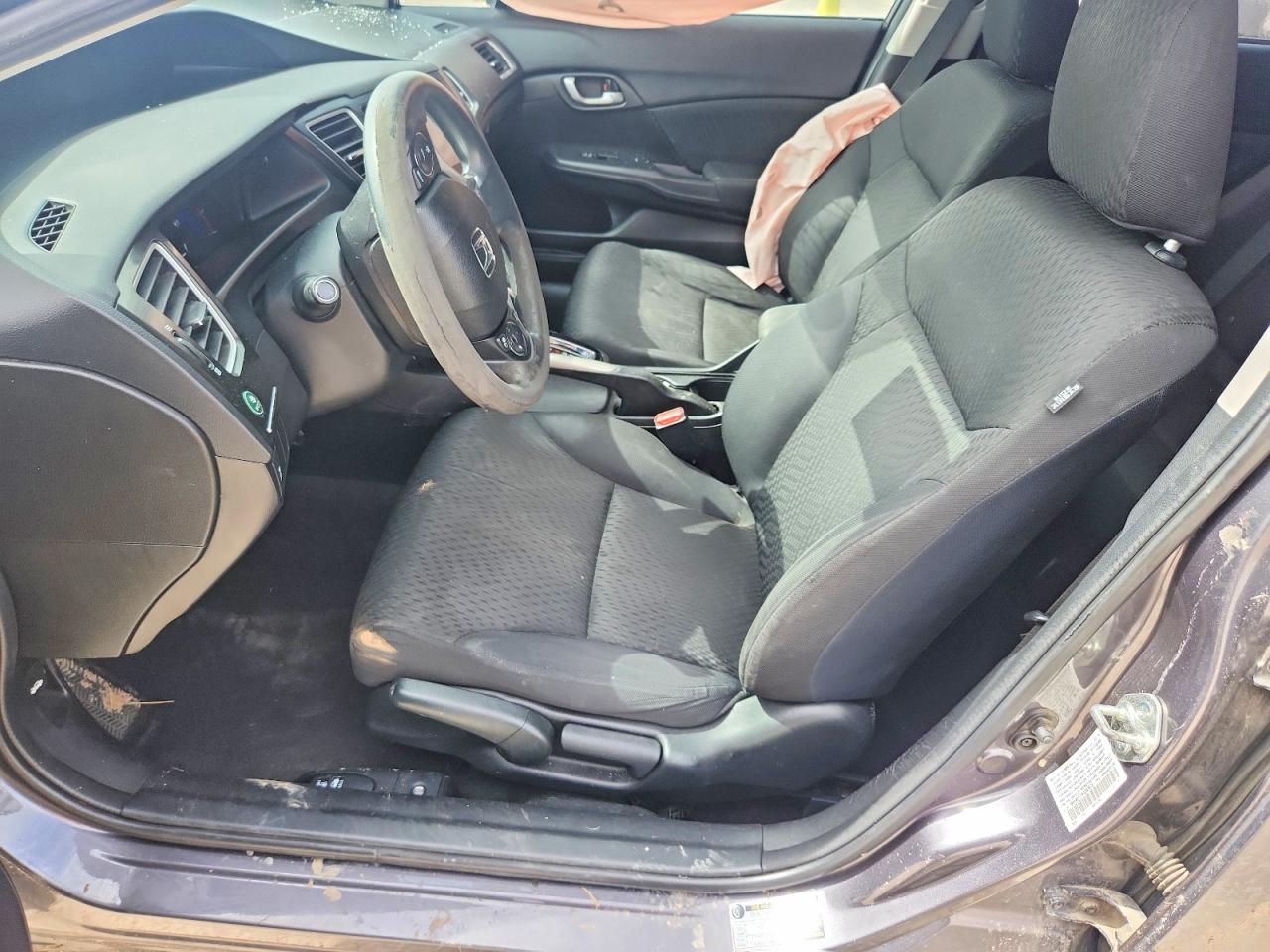 2015 Honda Civic Se Silver vin: 19XFB2F71FE242073