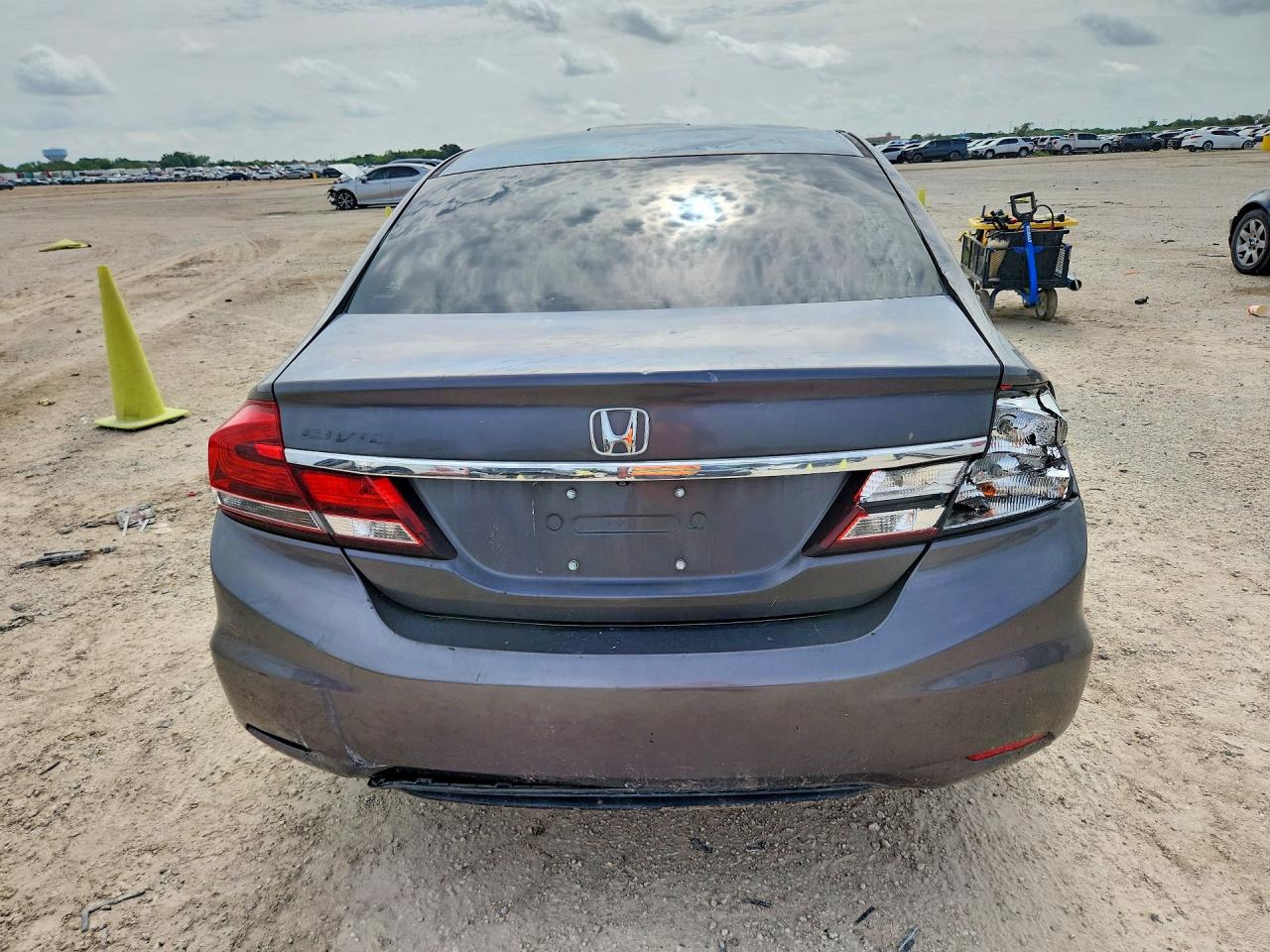 2015 Honda Civic Se Silver vin: 19XFB2F71FE242073
