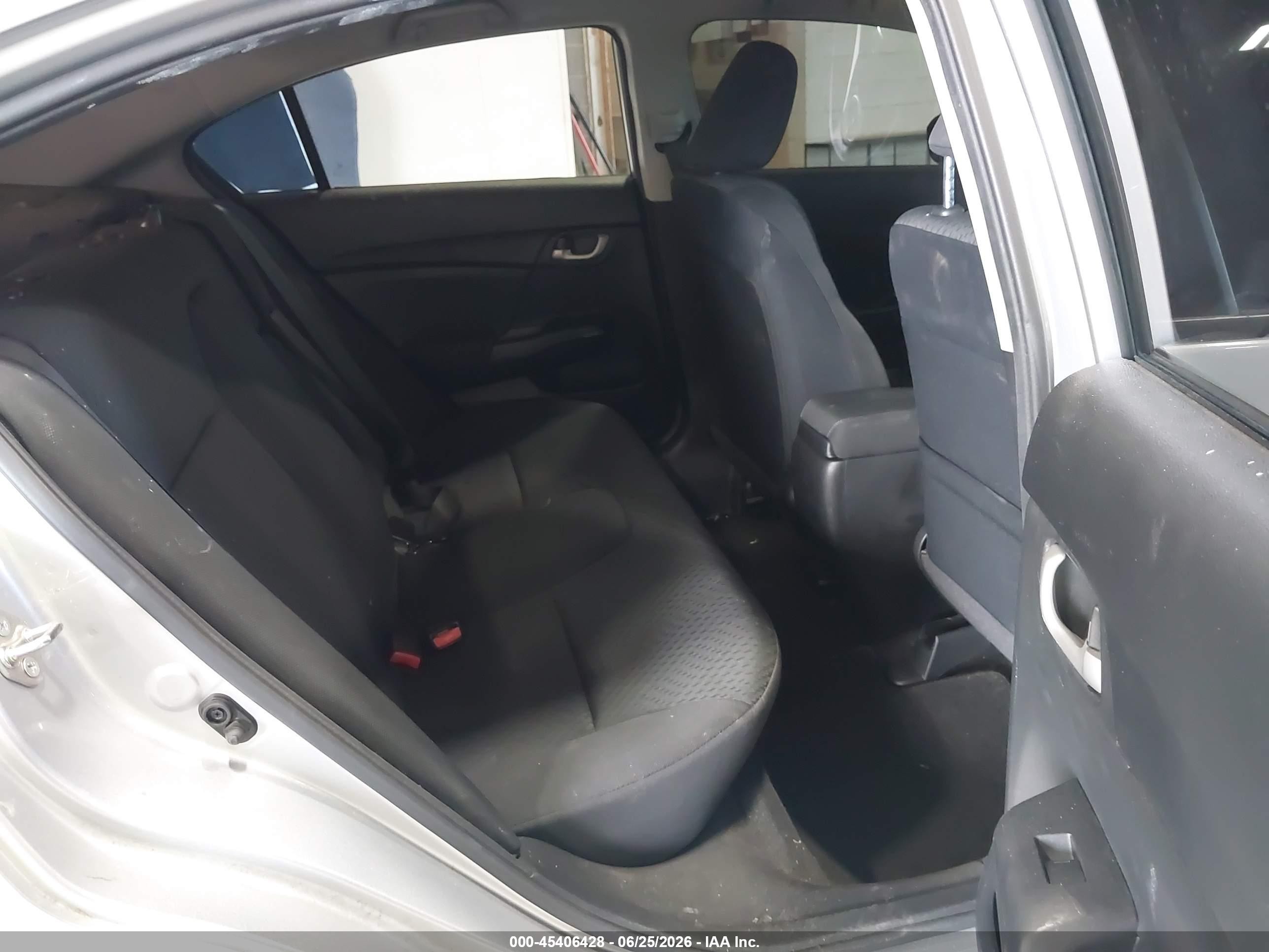 2015 Honda Civic Se Gray vin: 19XFB2F71FE265787